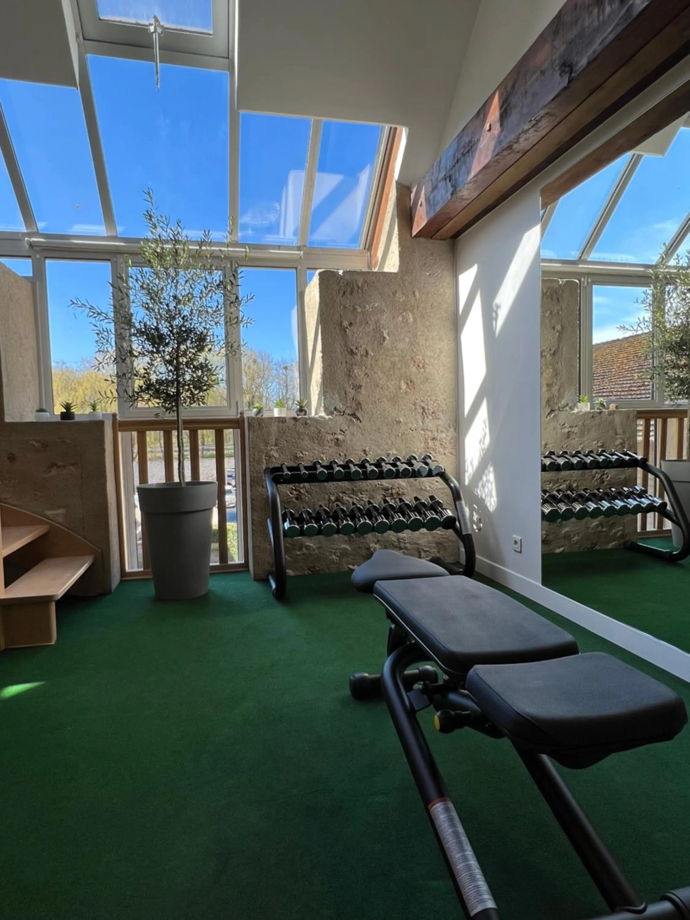 Fitness centre/facilities in Hotel Abbaye du Golf de Lésigny