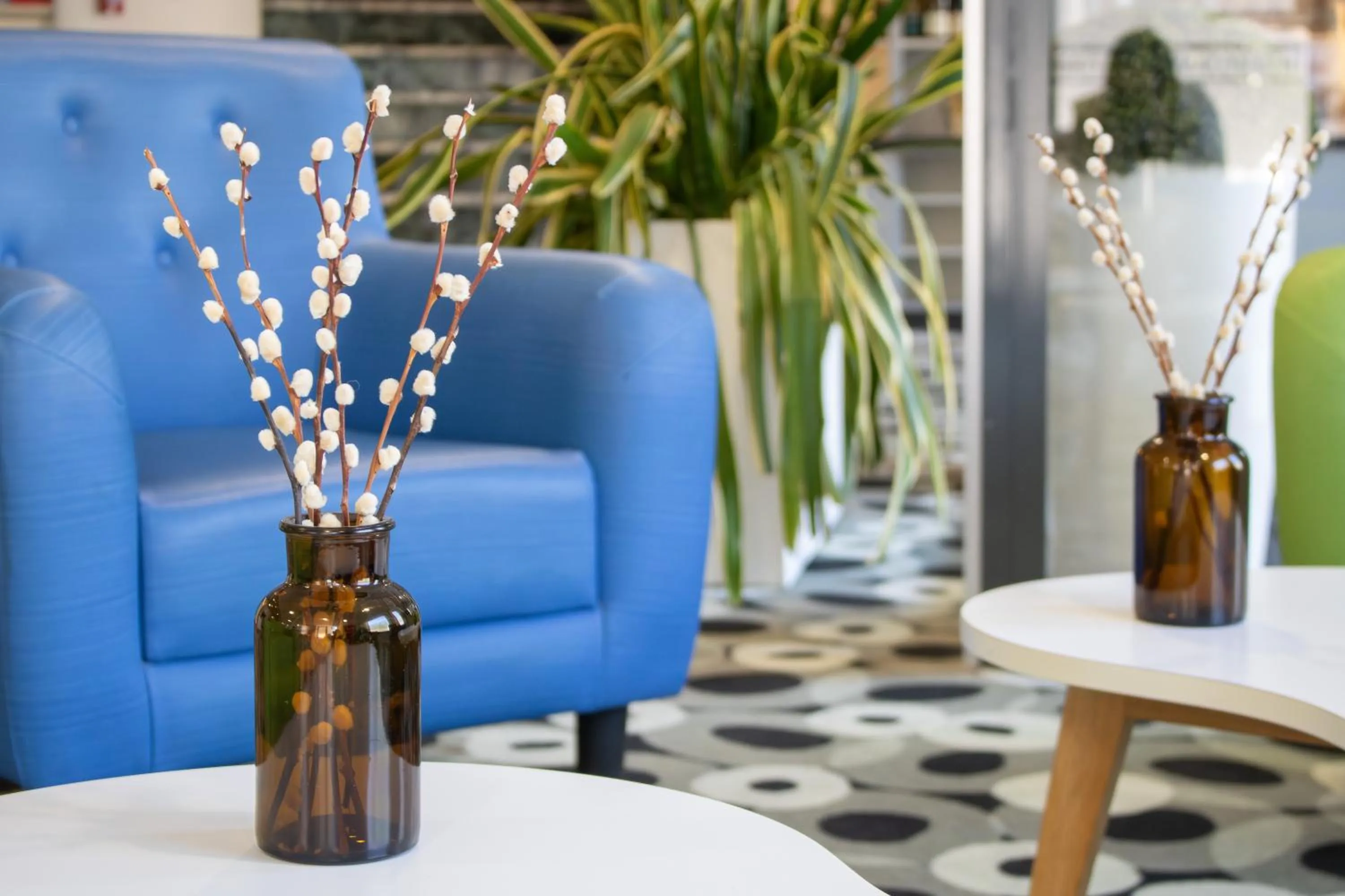 Lobby or reception in Brit Hotel Mâcon Centre Gare