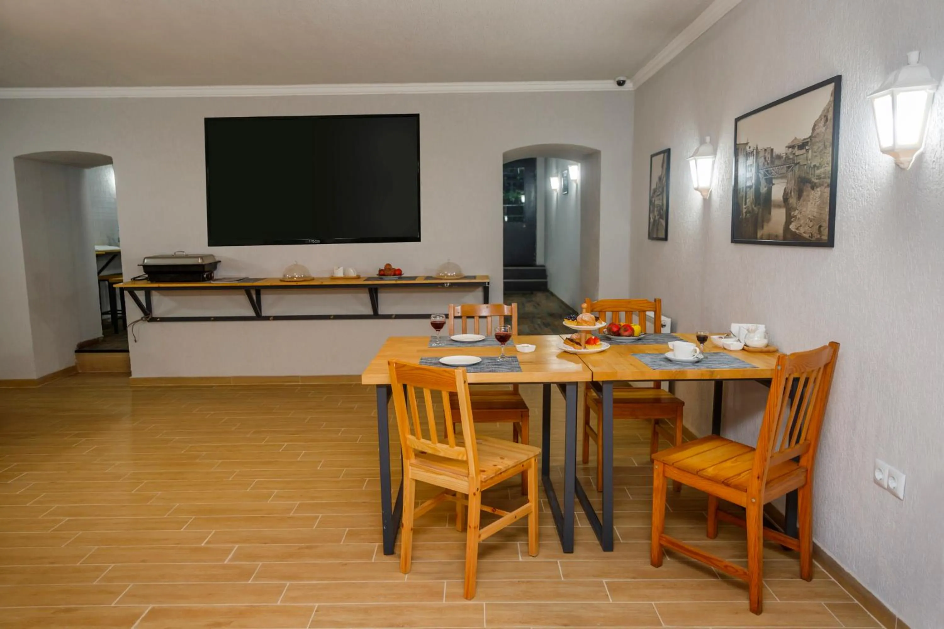 Seating area in Tea for Two Hotel