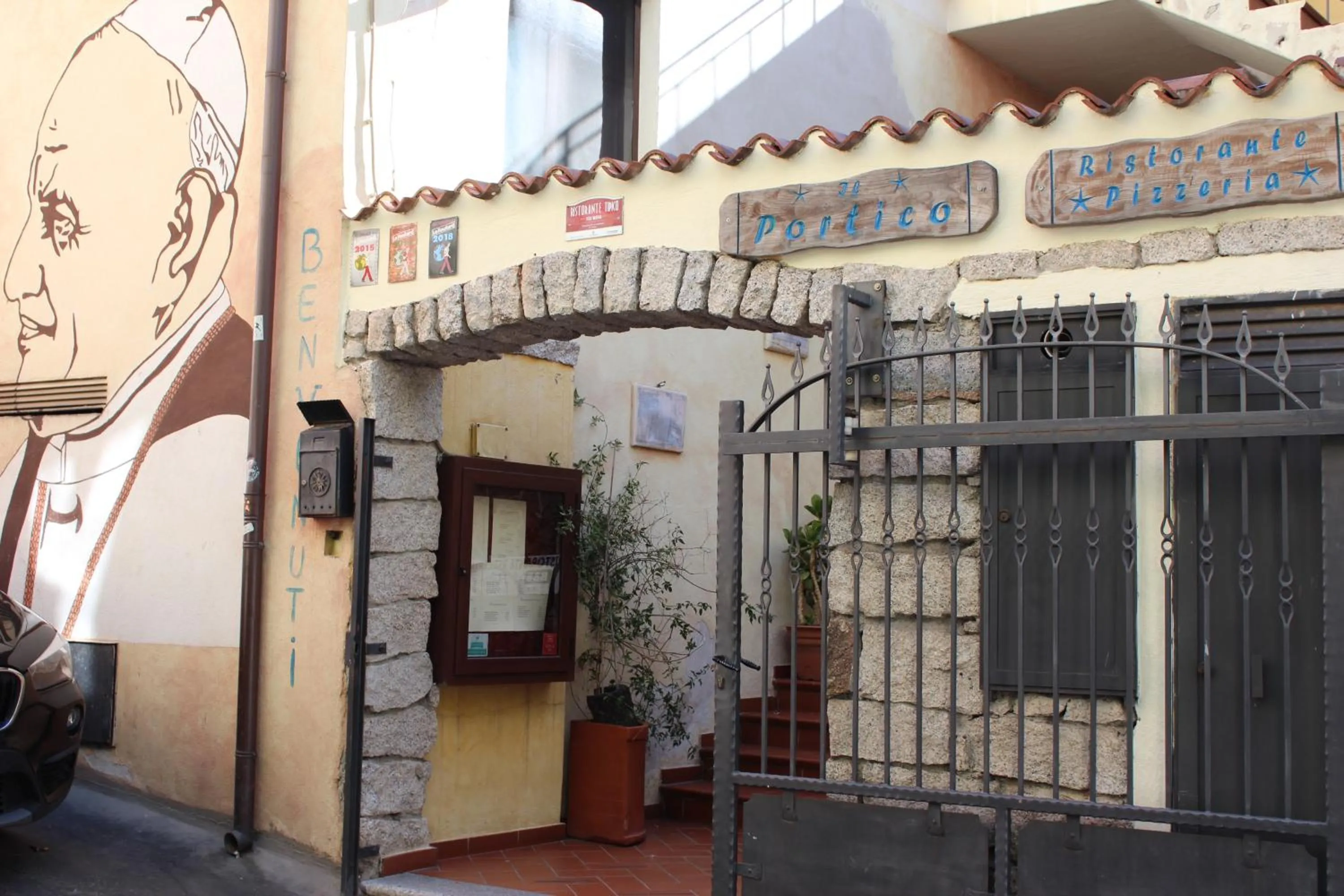 Property building in b&b il Portico Orgosolo