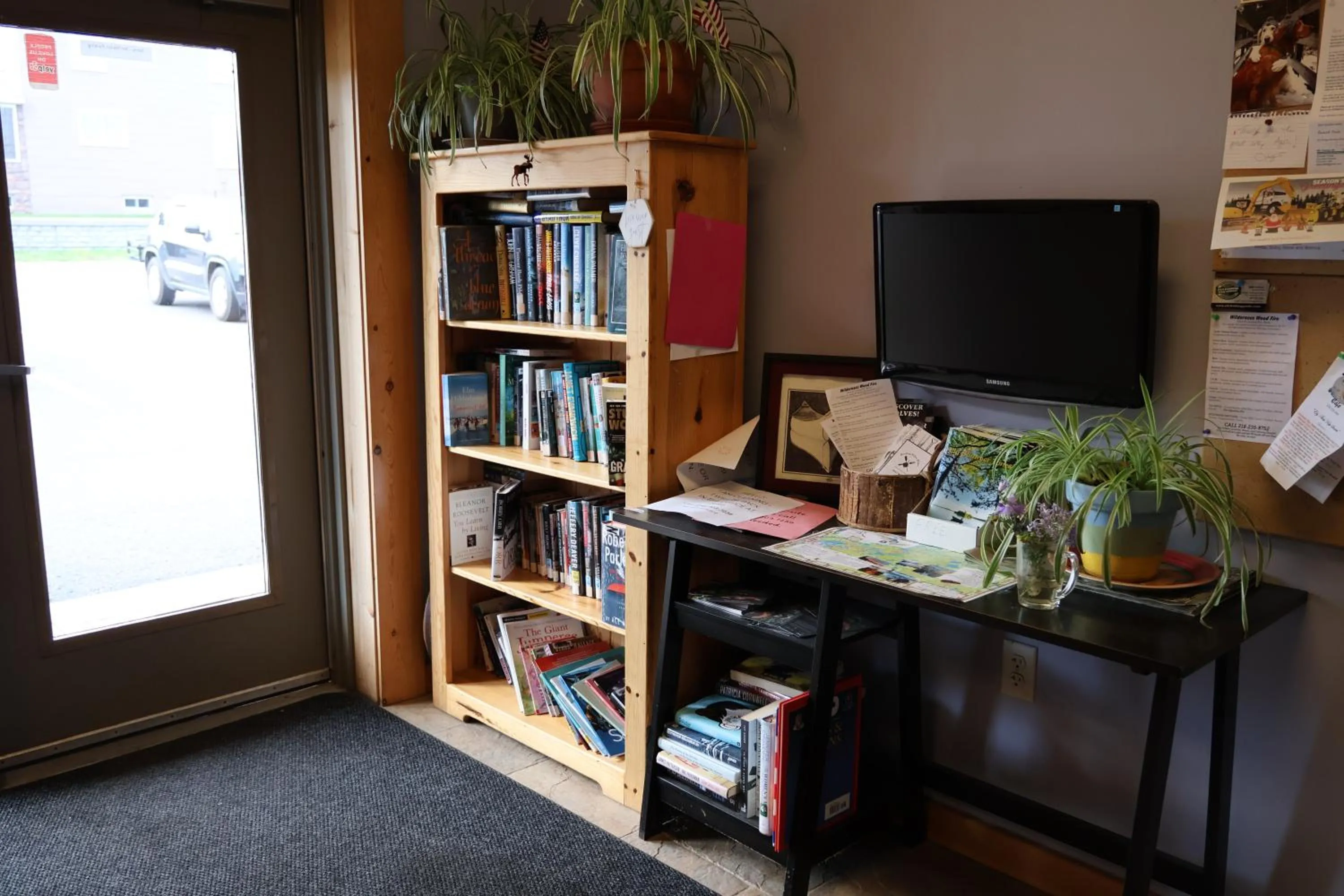 Lobby or reception in Adventure Inn