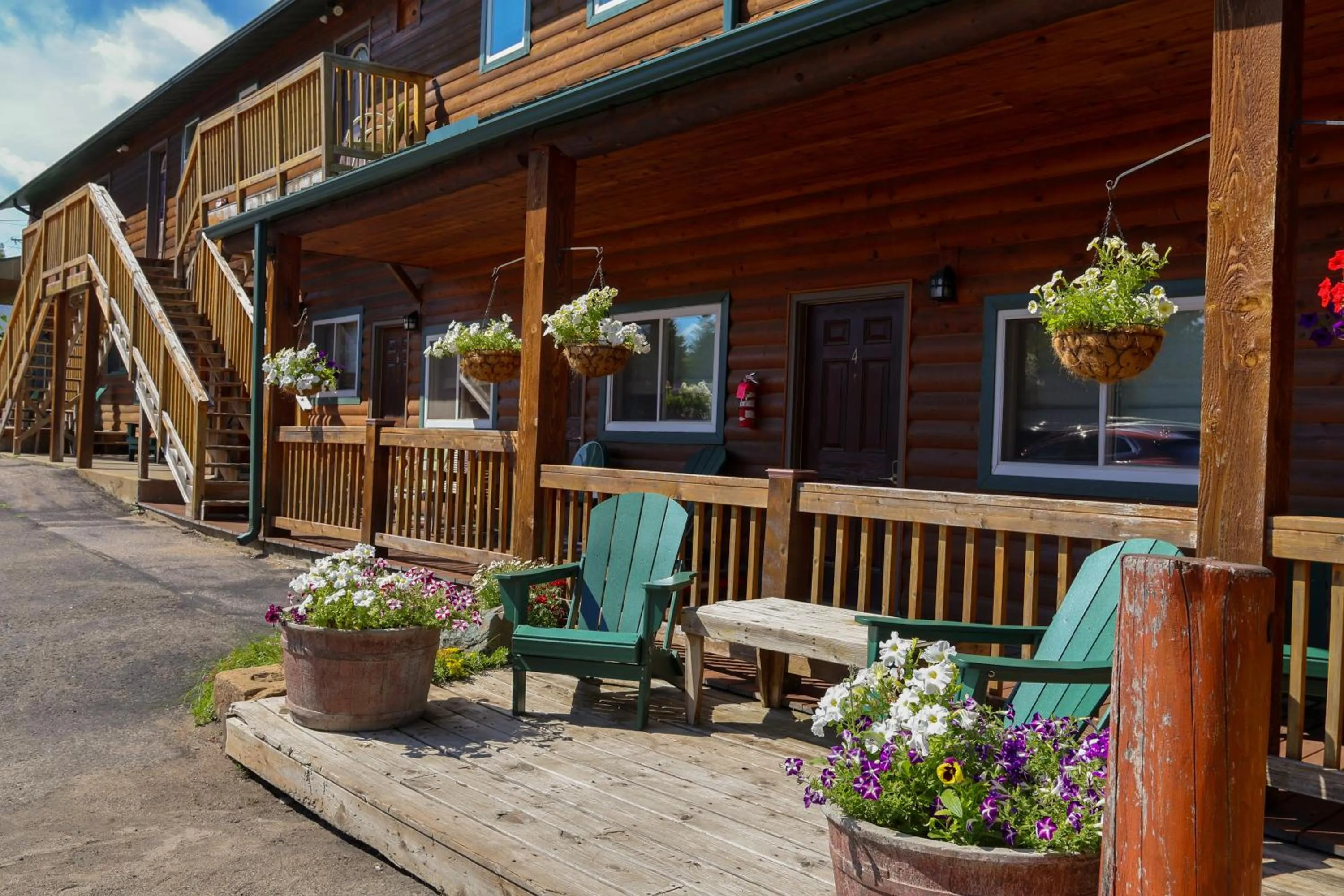 Seating area in Adventure Inn