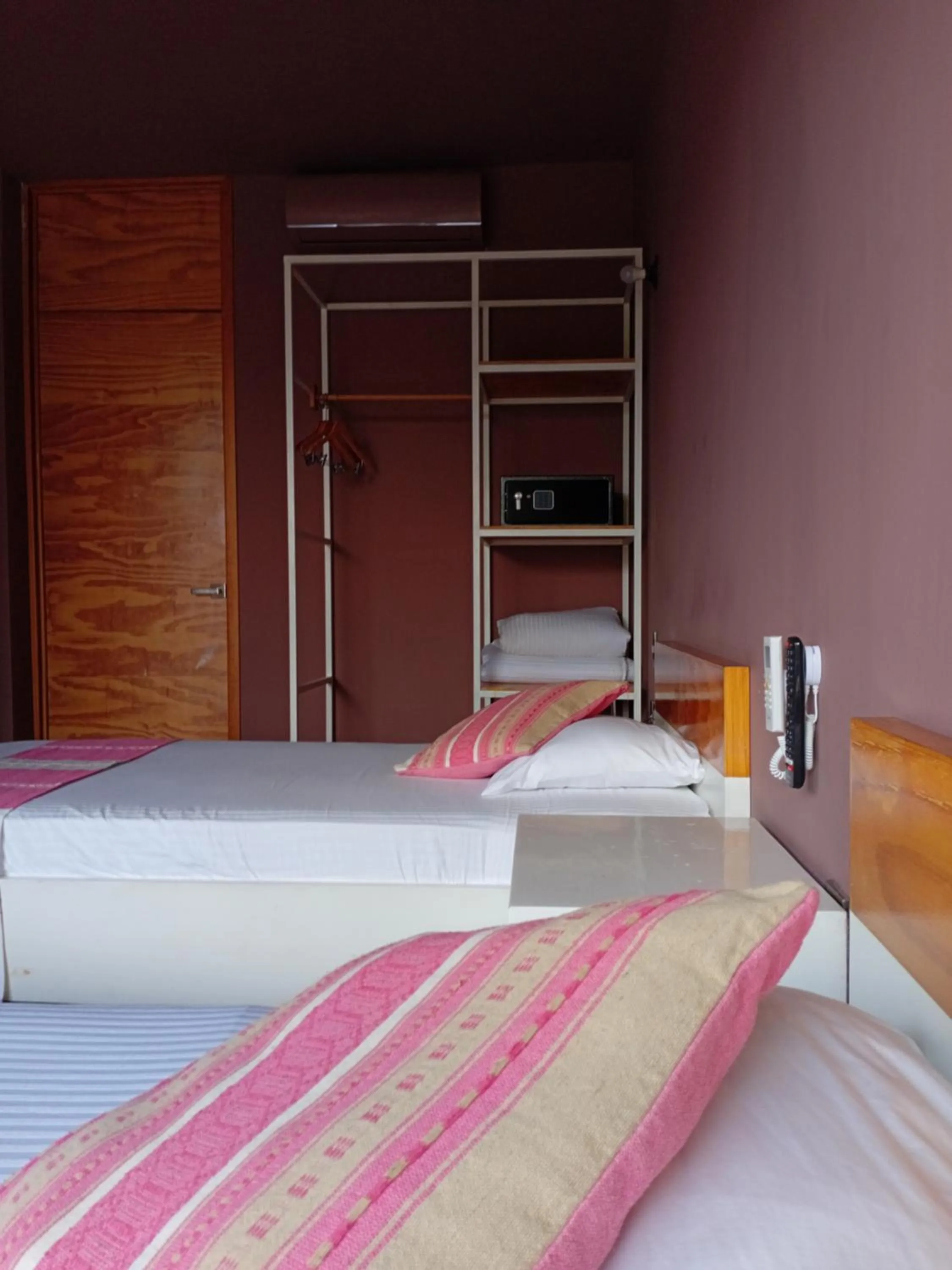 Bed in Hotel Momotus Tuxtla