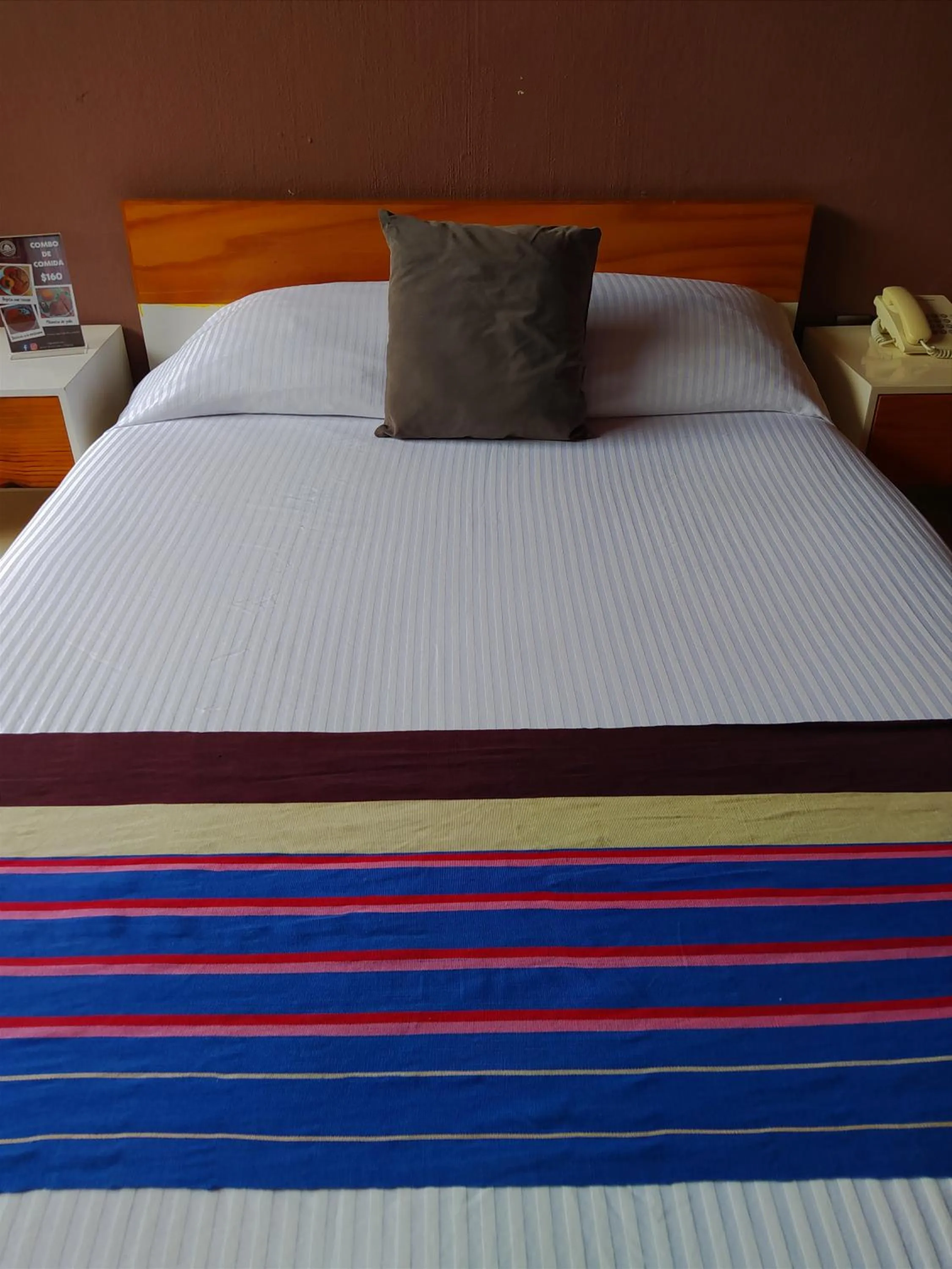 Bed in Hotel Momotus Tuxtla