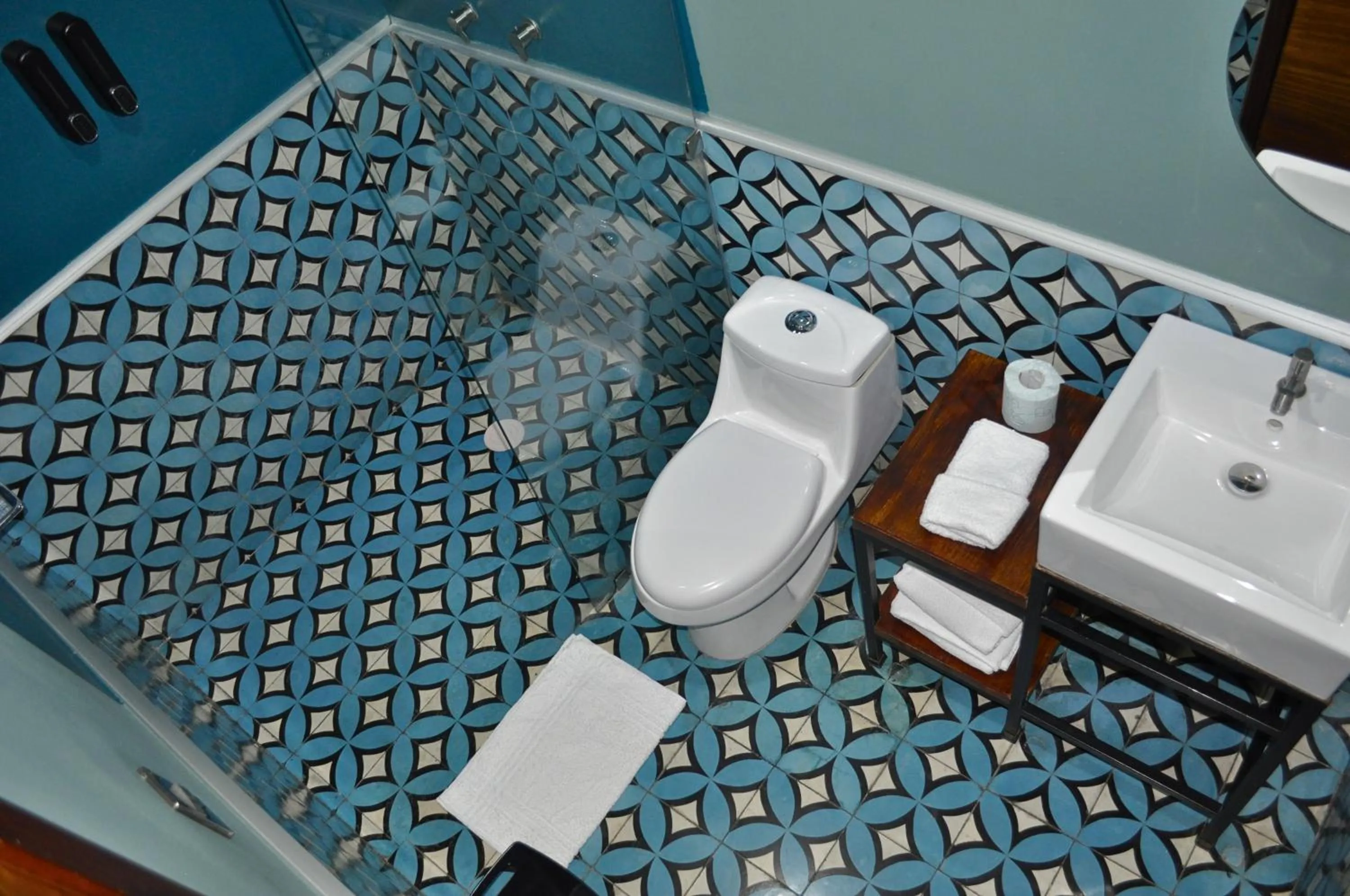 Bathroom in Hotel Momotus Tuxtla