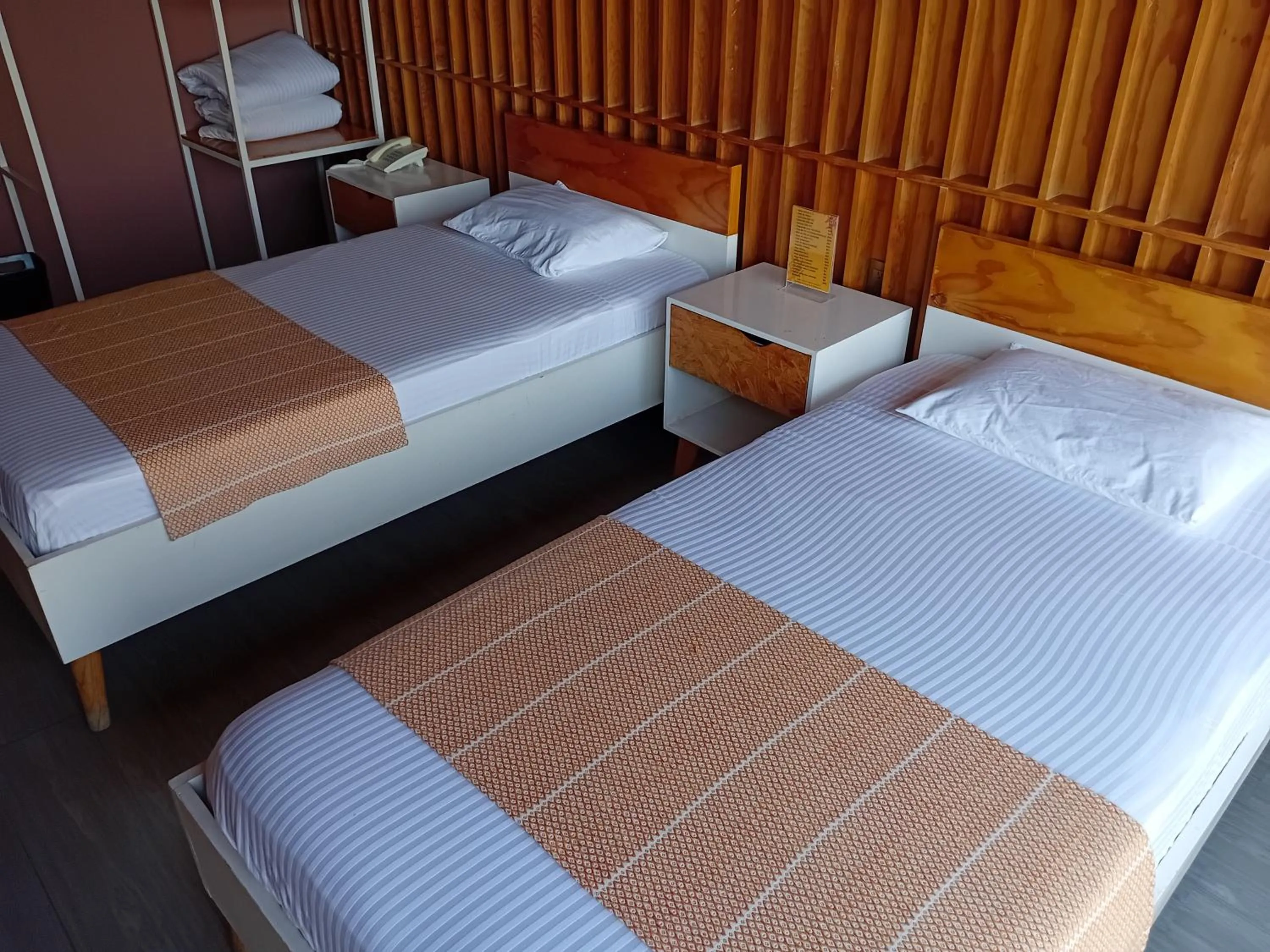 Bed in Hotel Momotus Tuxtla