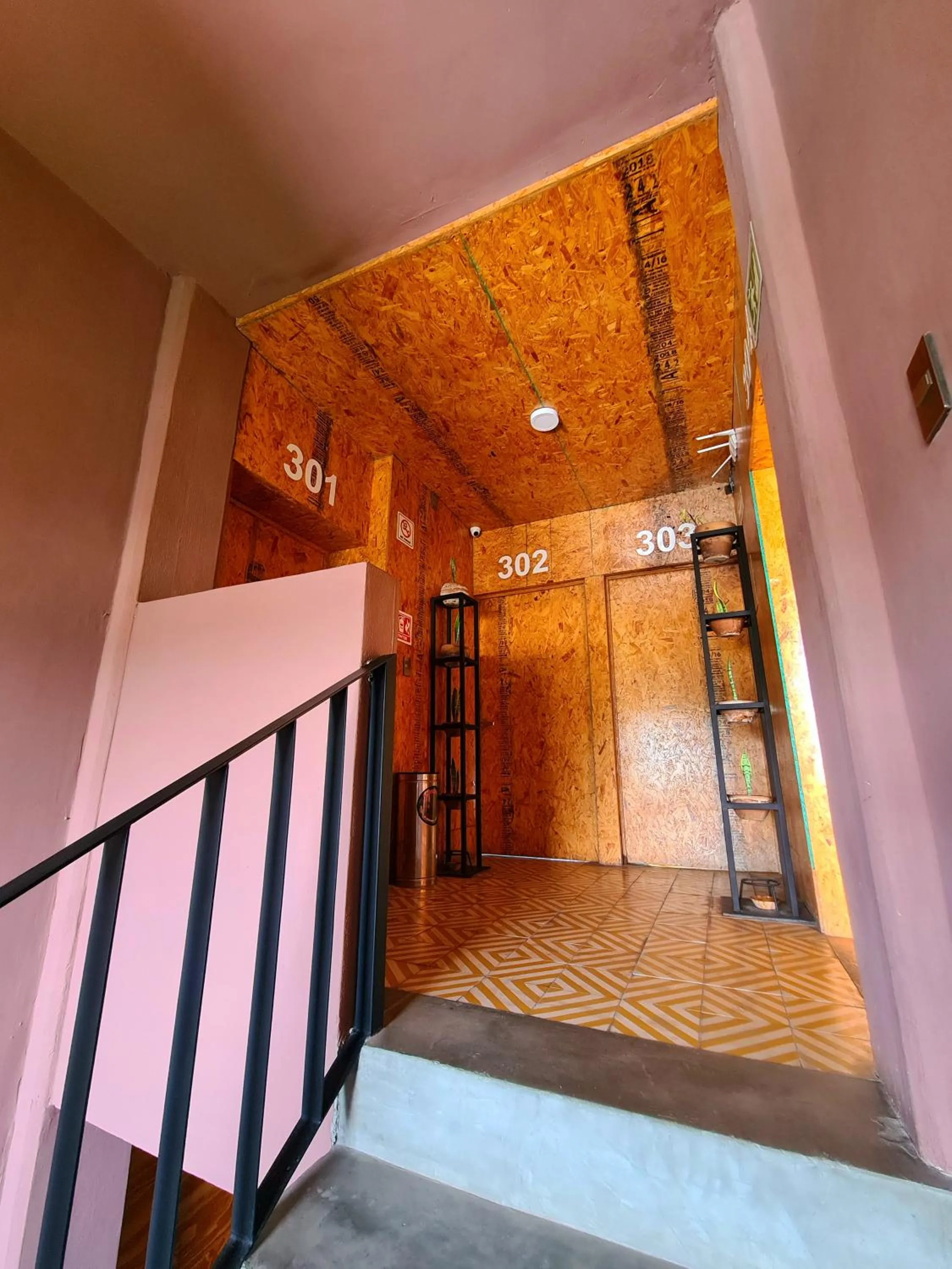 Decorative detail in Hotel Momotus Tuxtla