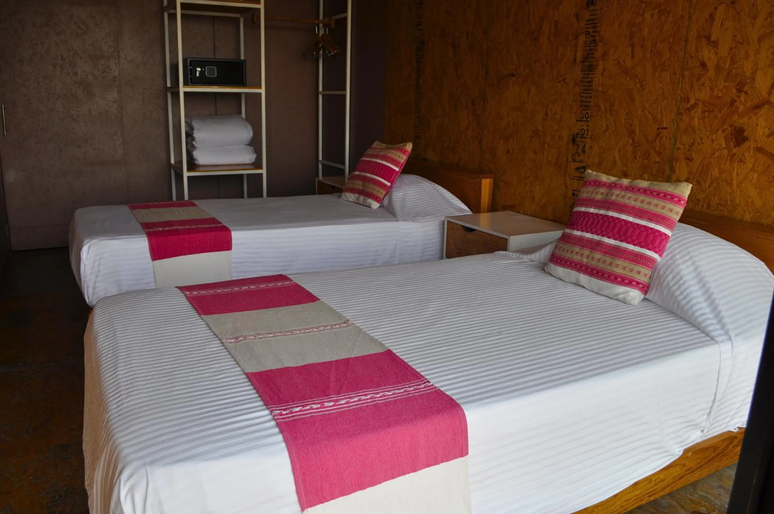 Bed in Hotel Momotus Tuxtla