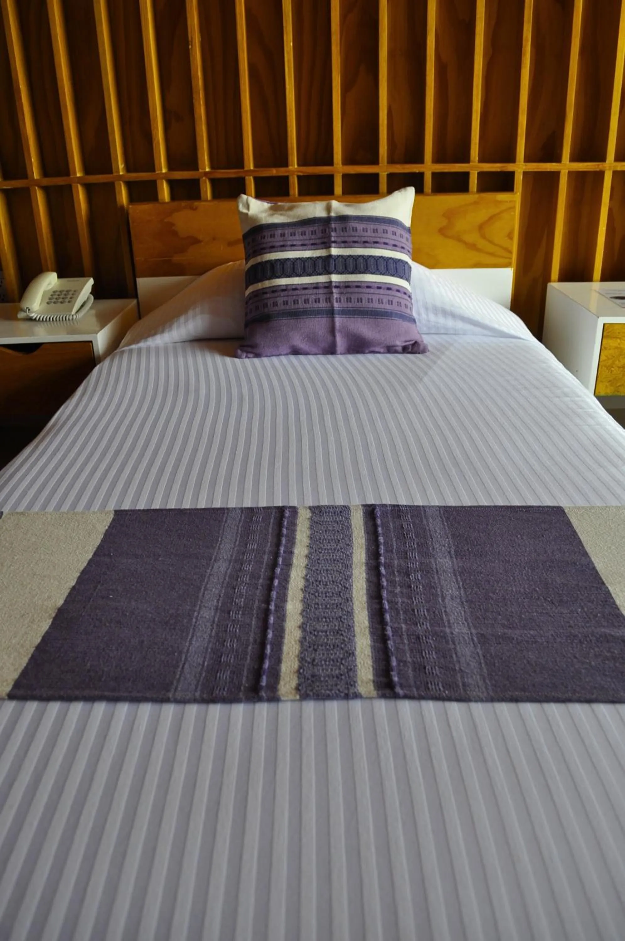 Bed in Hotel Momotus Tuxtla