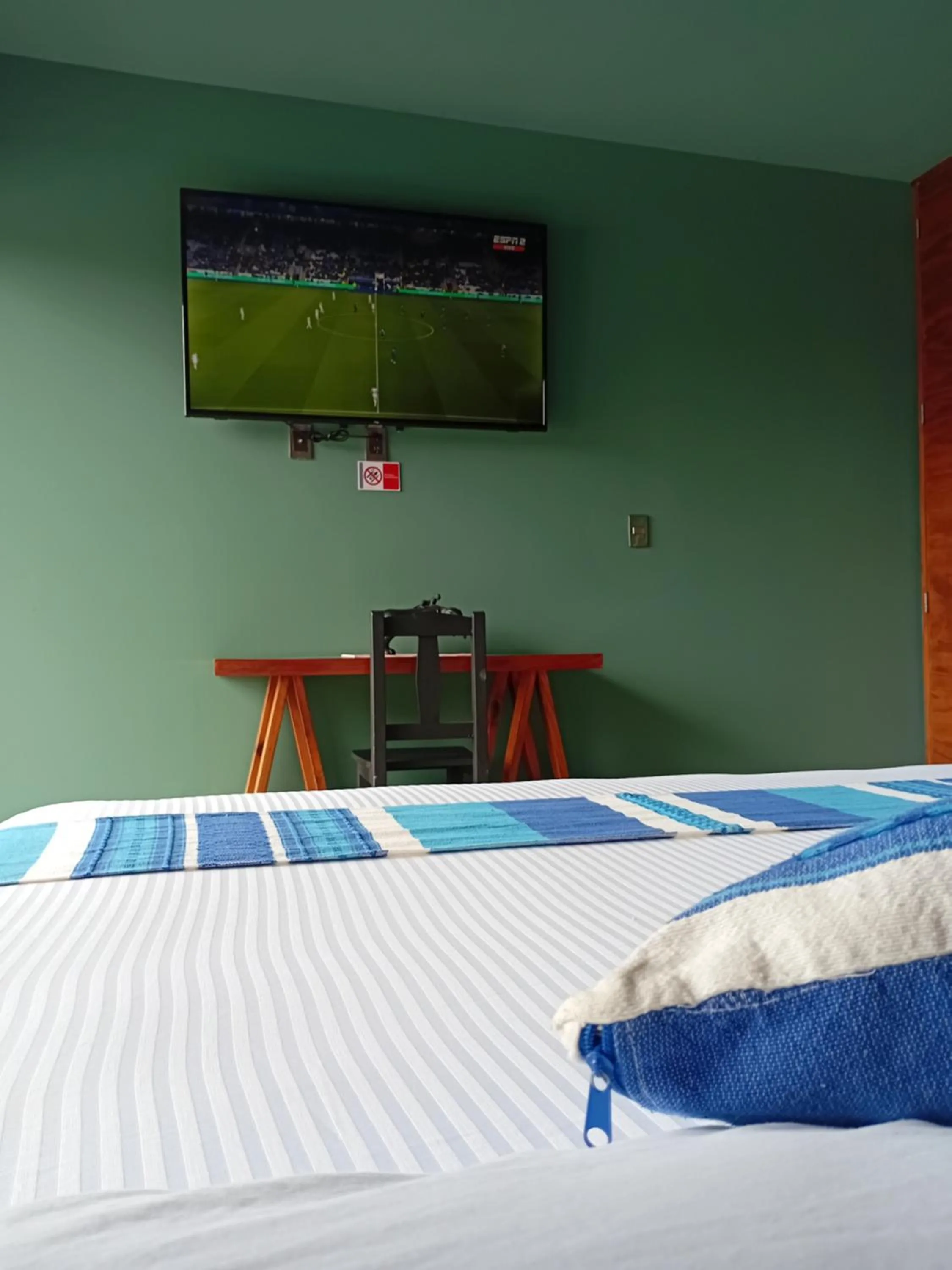 Bed in Hotel Momotus Tuxtla
