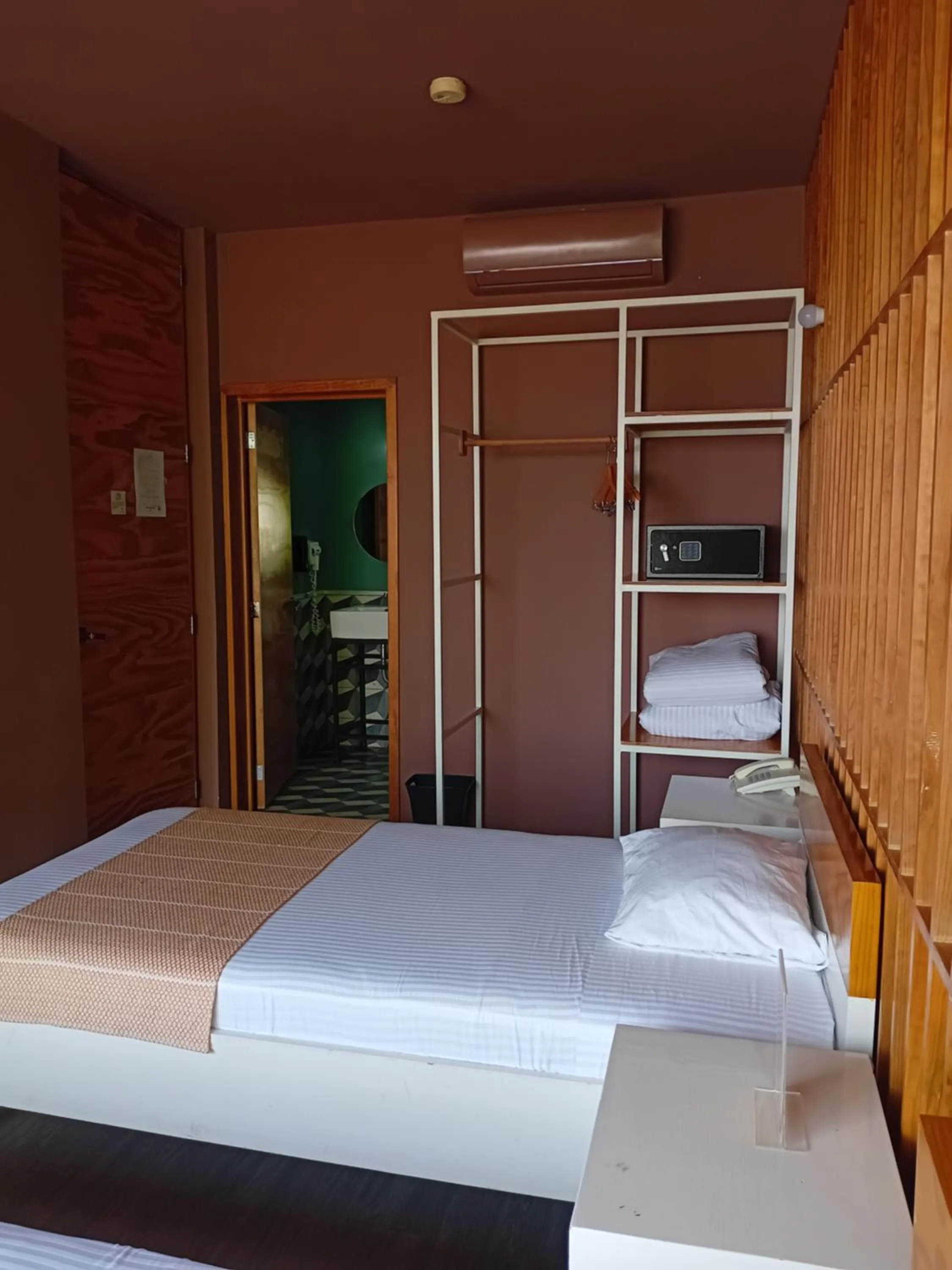 Bed in Hotel Momotus Tuxtla