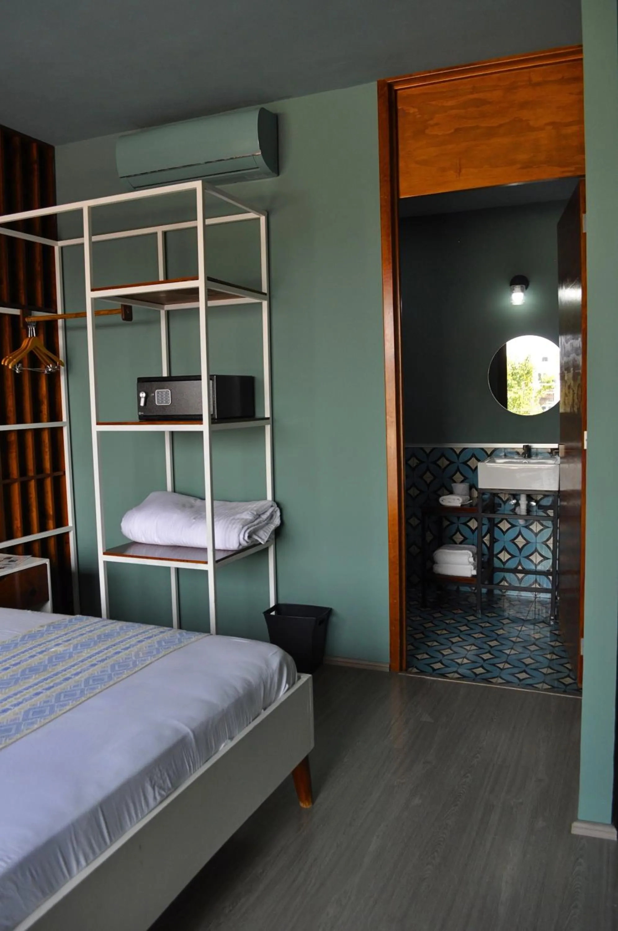 Bed in Hotel Momotus Tuxtla