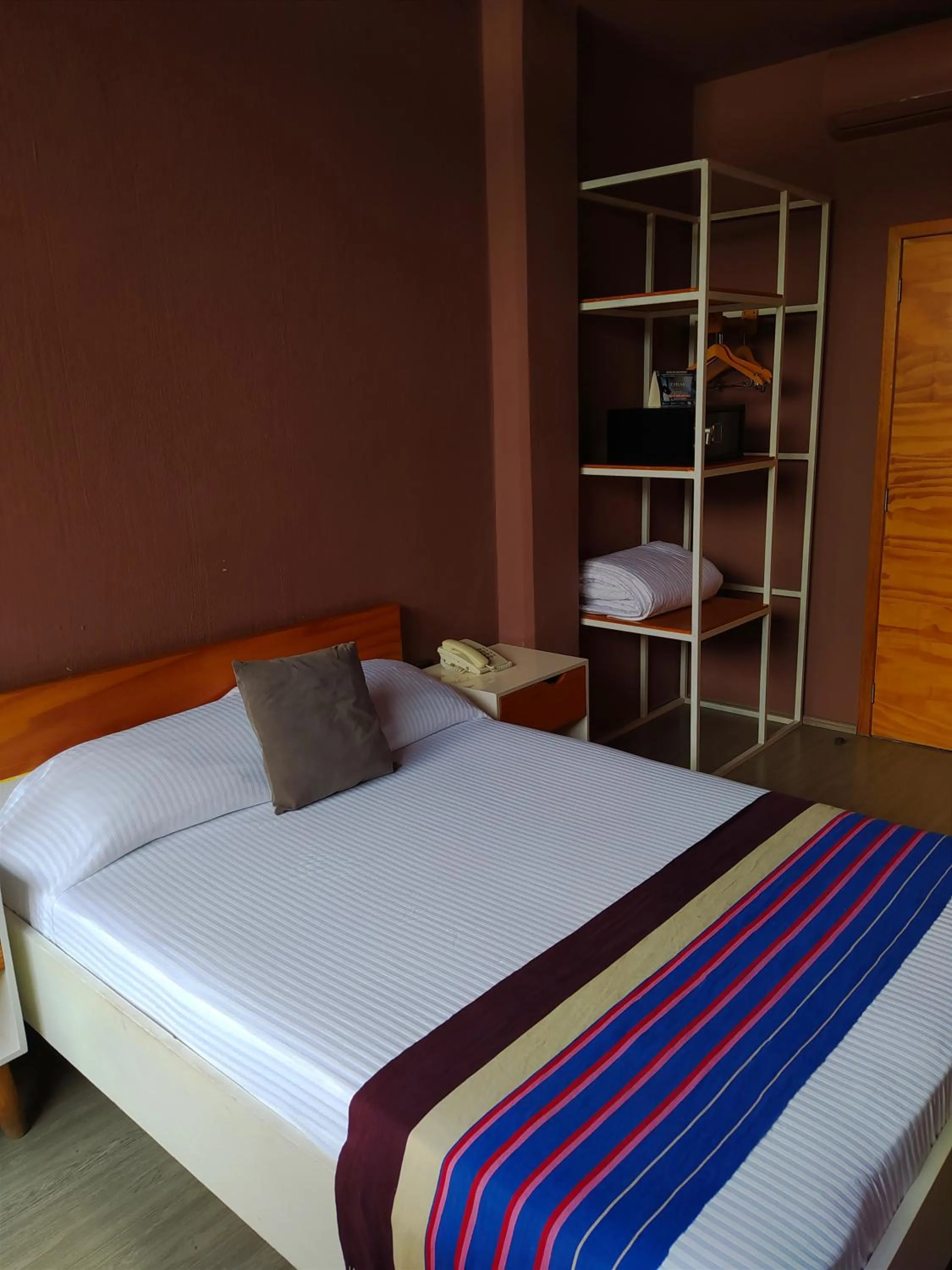 Bed in Hotel Momotus Tuxtla