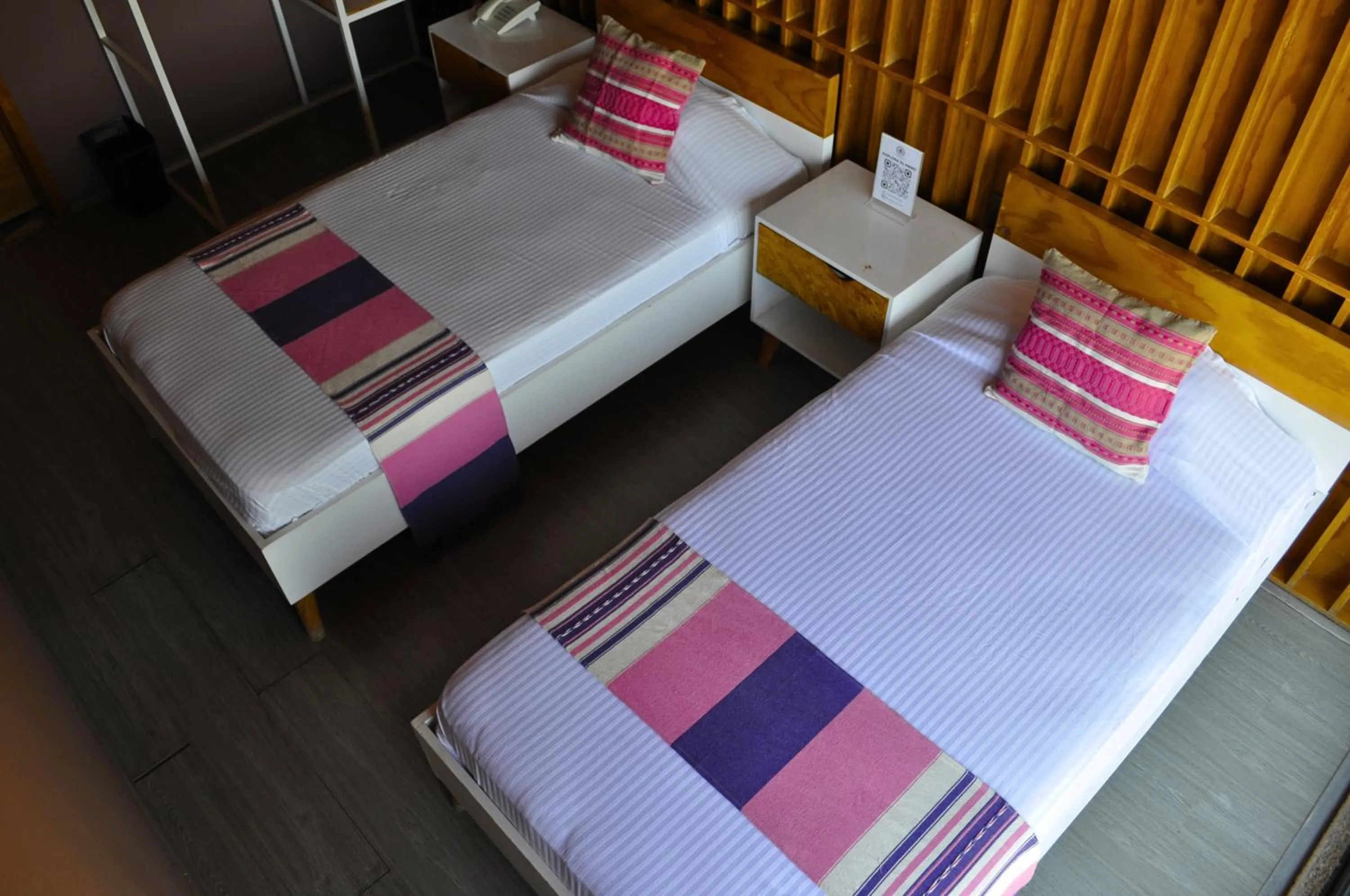Bed in Hotel Momotus Tuxtla