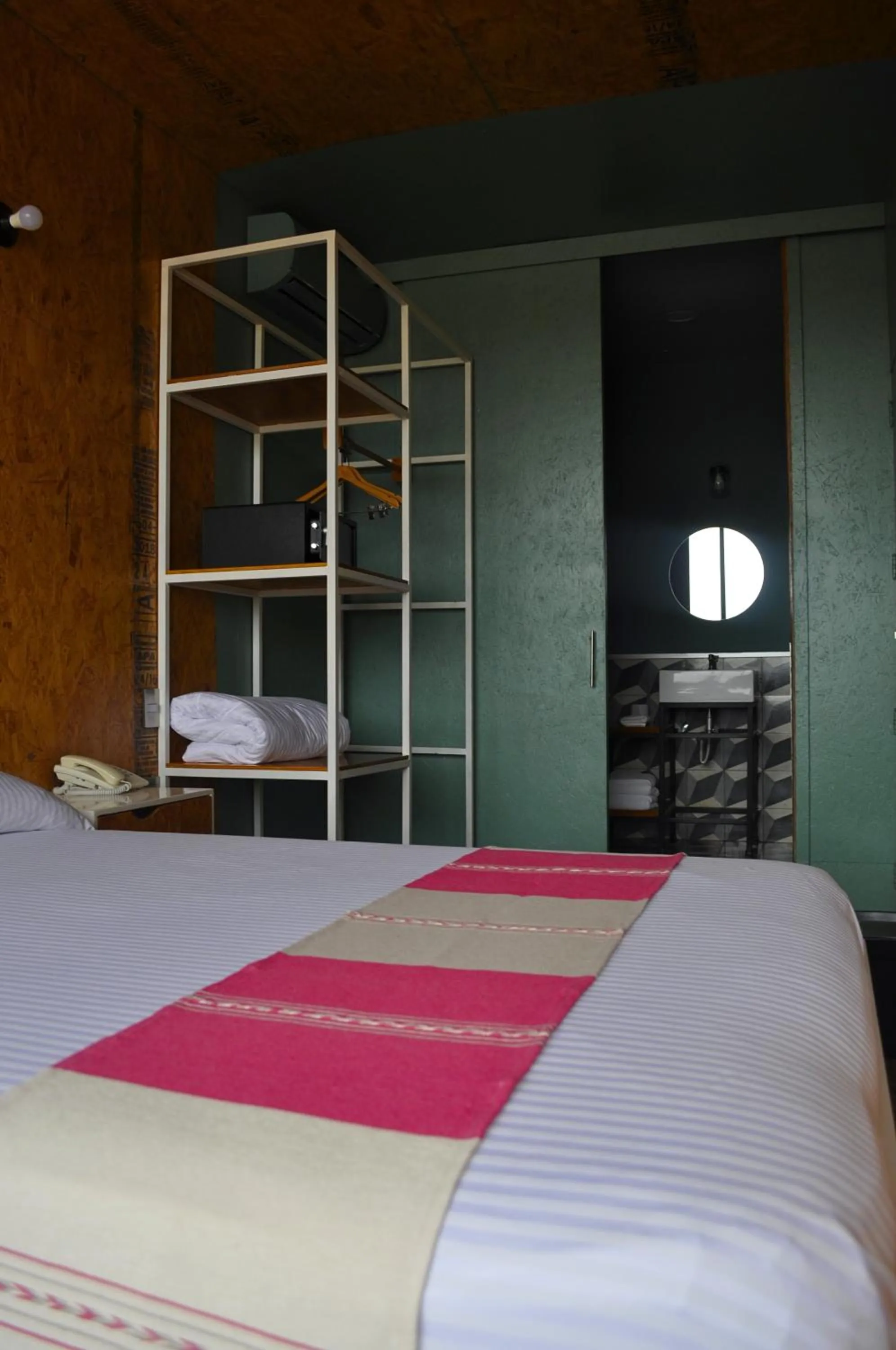 Bed in Hotel Momotus Tuxtla