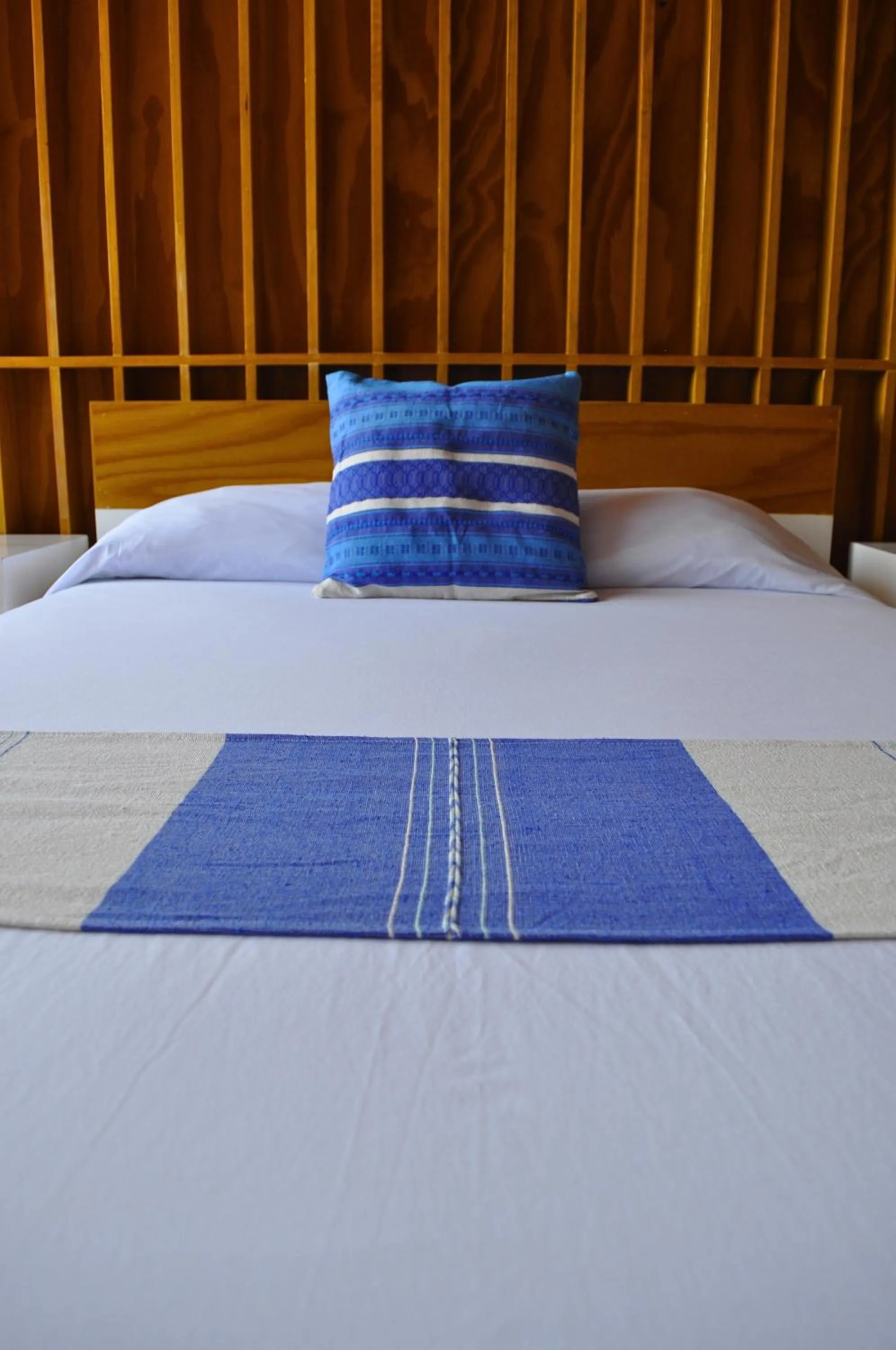 Bed in Hotel Momotus Tuxtla