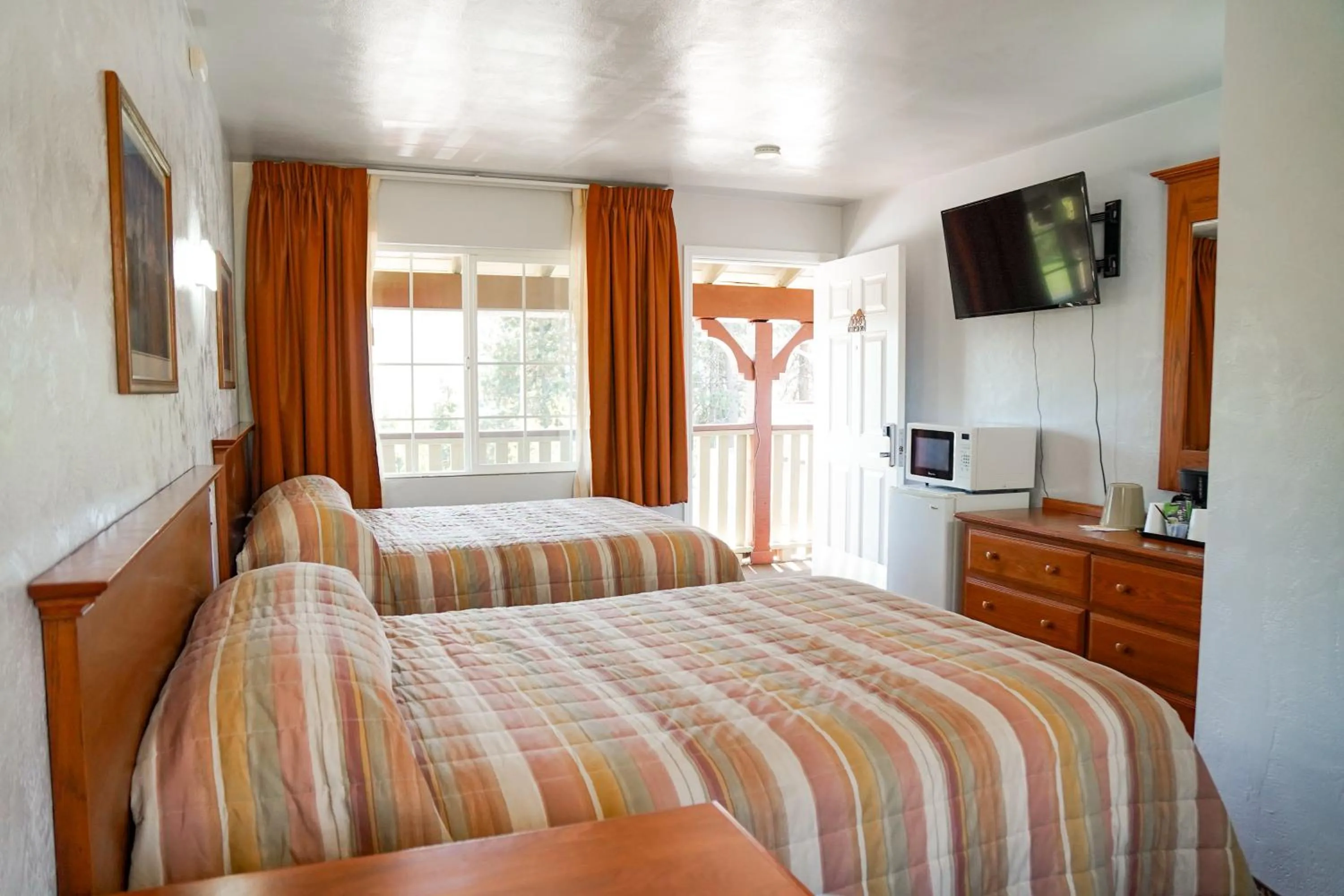 Bed in Swiss Holiday Lodge