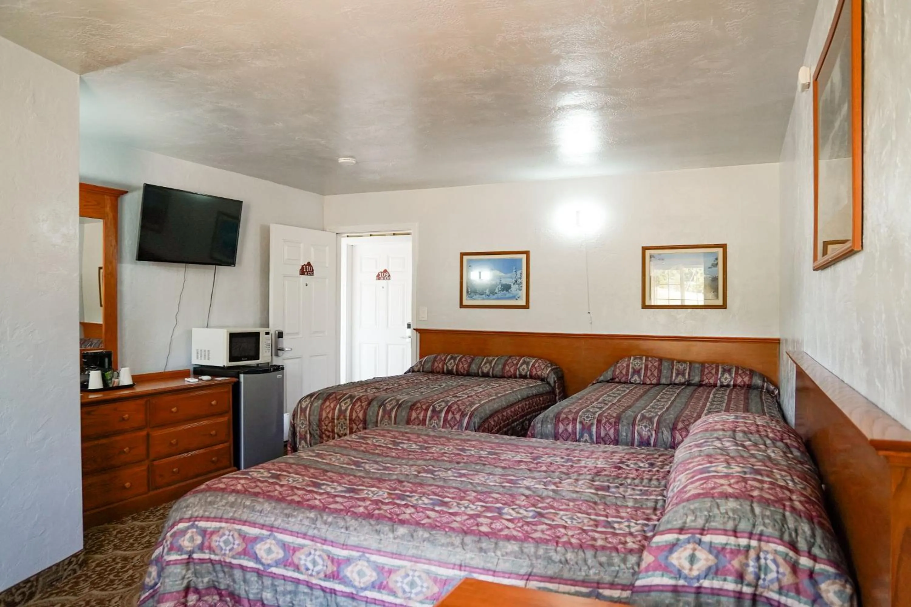 Bed in Swiss Holiday Lodge