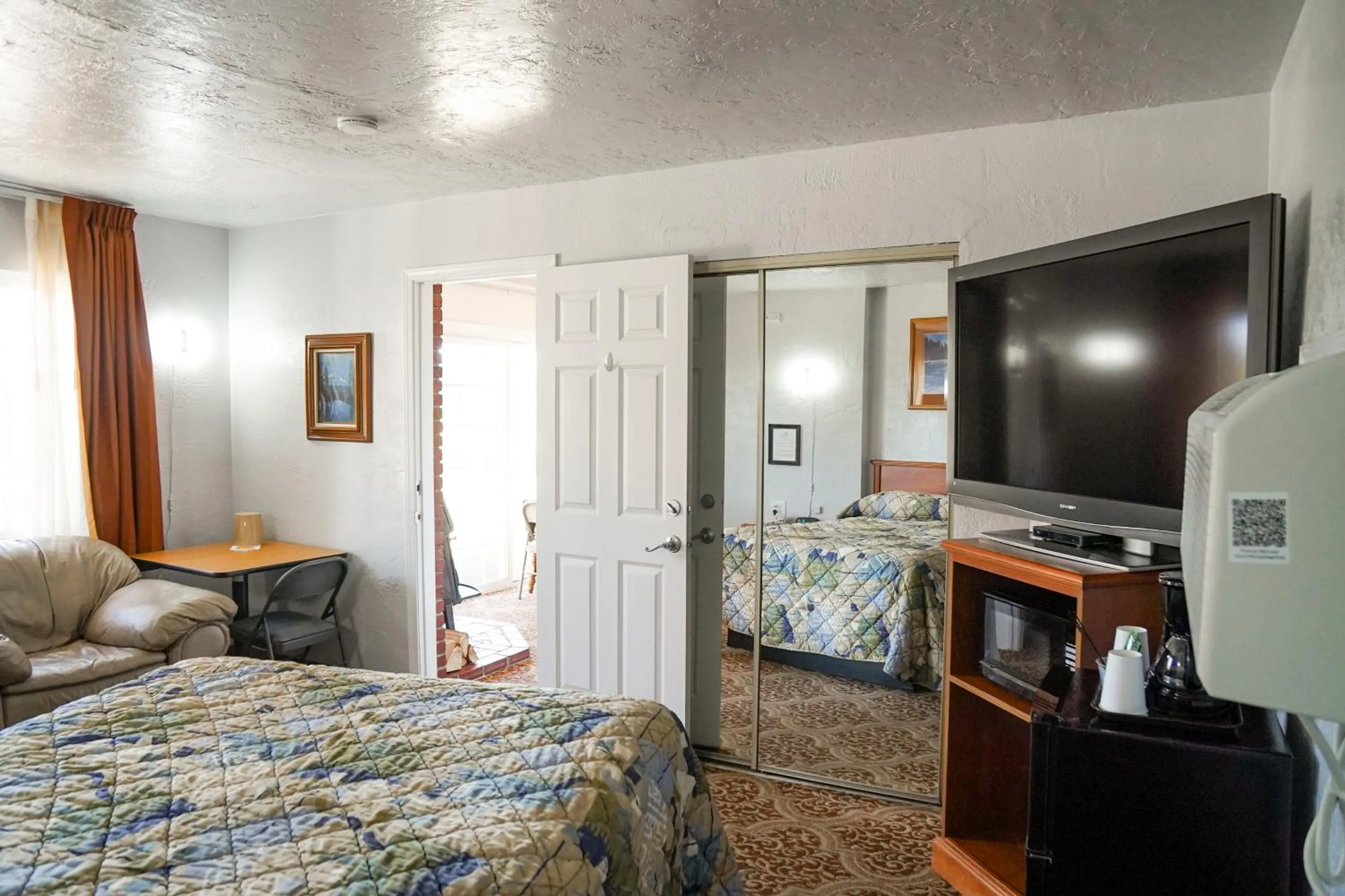 Bed in Swiss Holiday Lodge