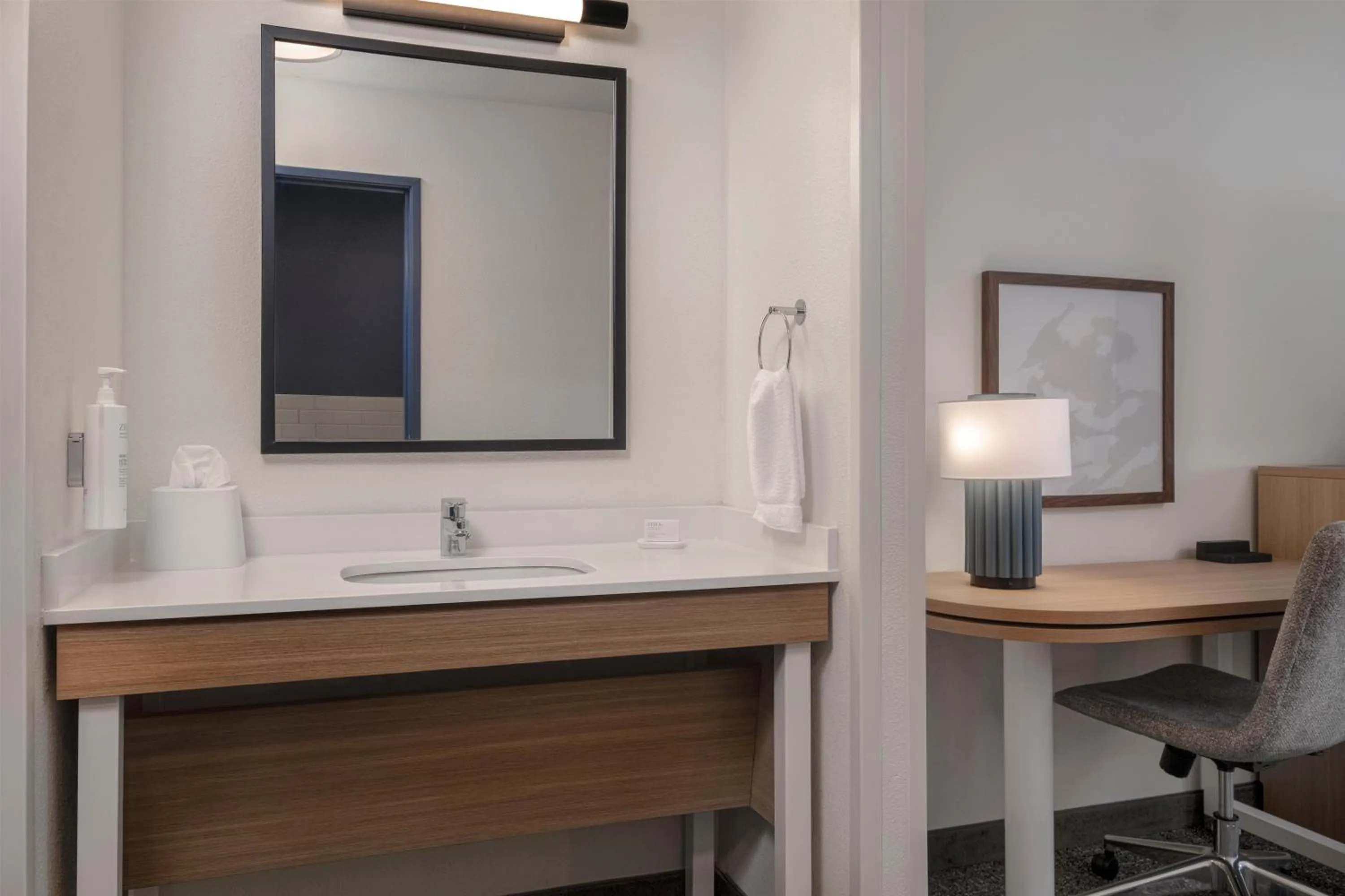 Bathroom in Spark by Hilton Springfield Eugene