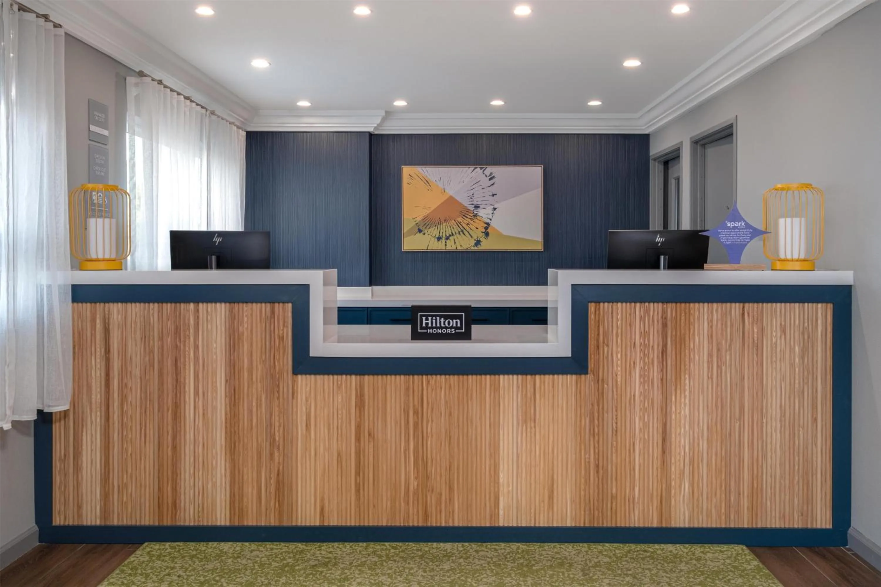 Lobby or reception in Spark by Hilton Springfield Eugene