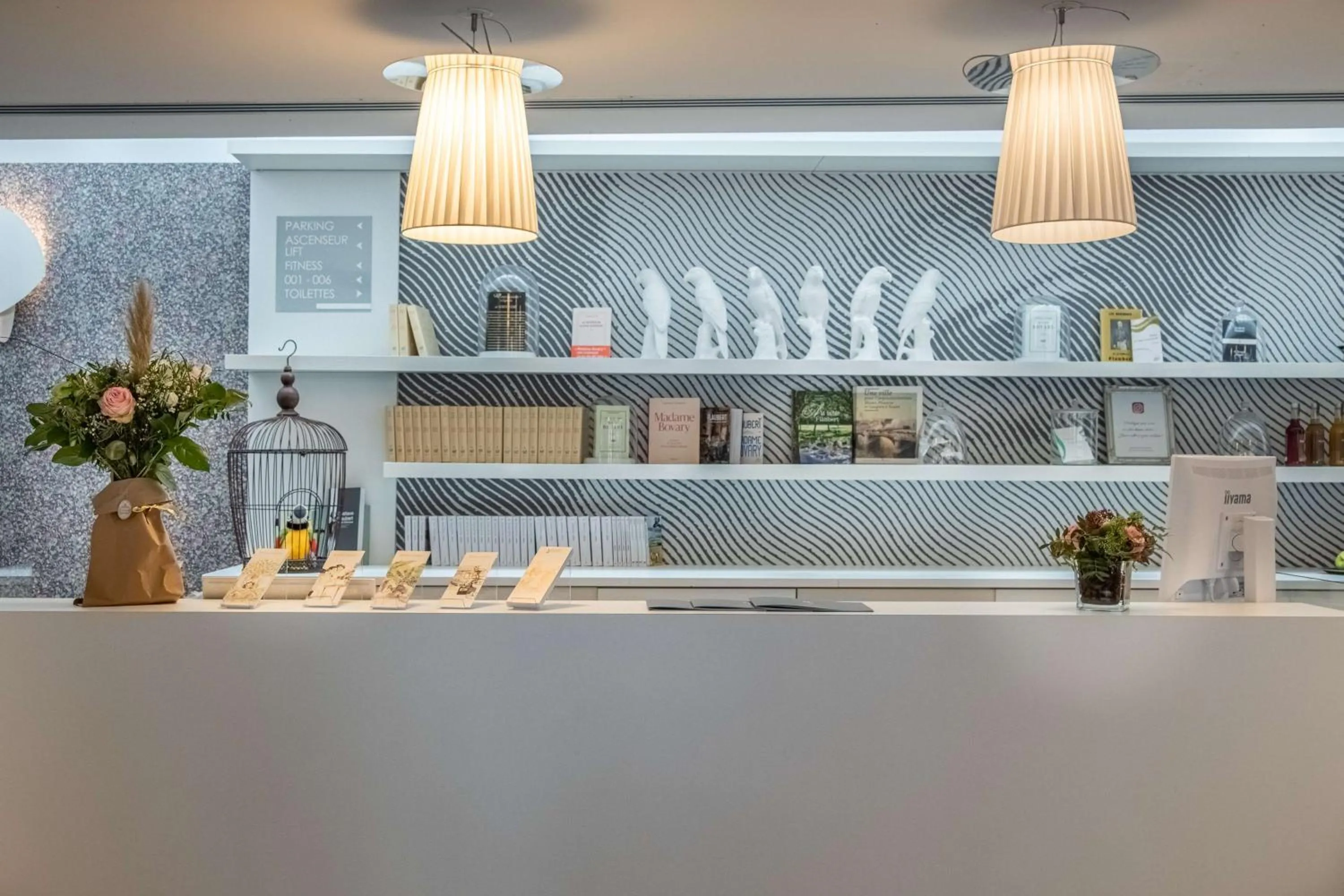 Lobby or reception in Hôtel Littéraire Gustave Flaubert, BW Signature Collection