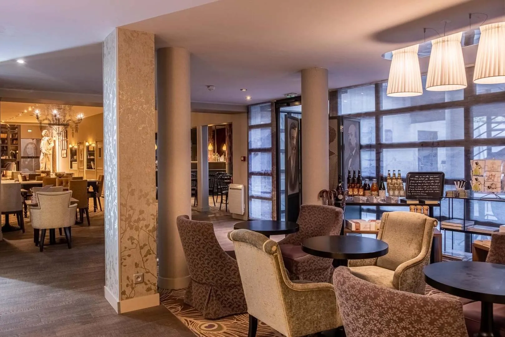 Living room in Hôtel Littéraire Gustave Flaubert, BW Signature Collection