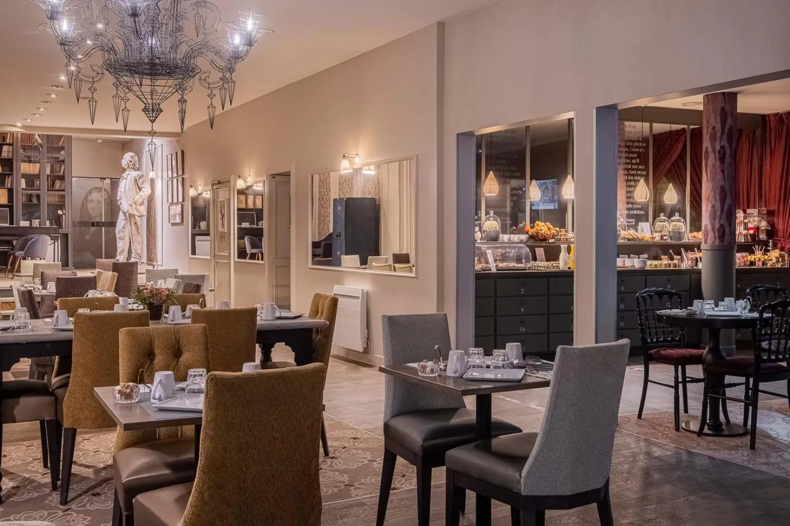 Breakfast in Hôtel Littéraire Gustave Flaubert, BW Signature Collection