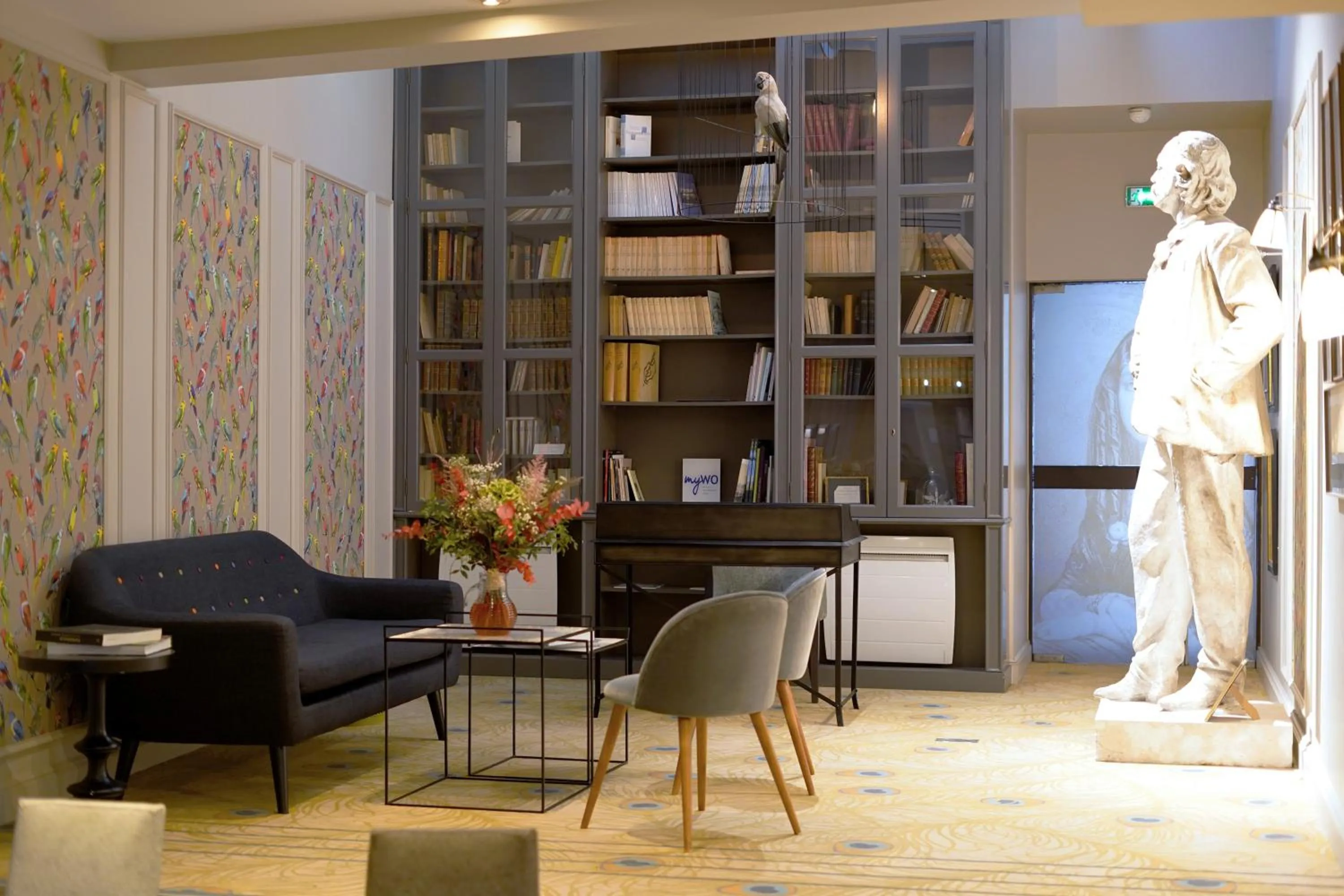 Living room in Hôtel Littéraire Gustave Flaubert, BW Signature Collection