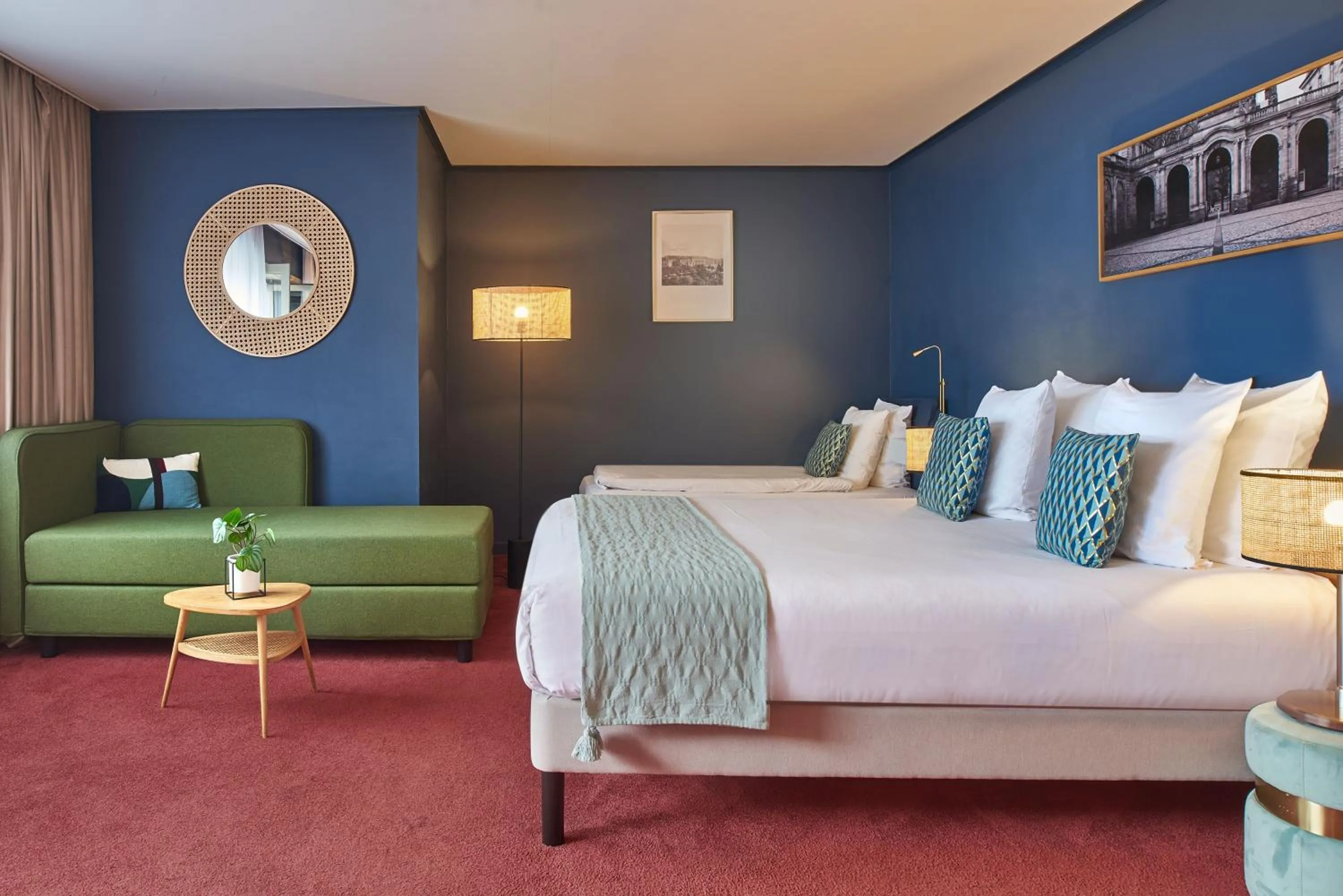 Bed in Hotel Kaijoo by HappyCulture