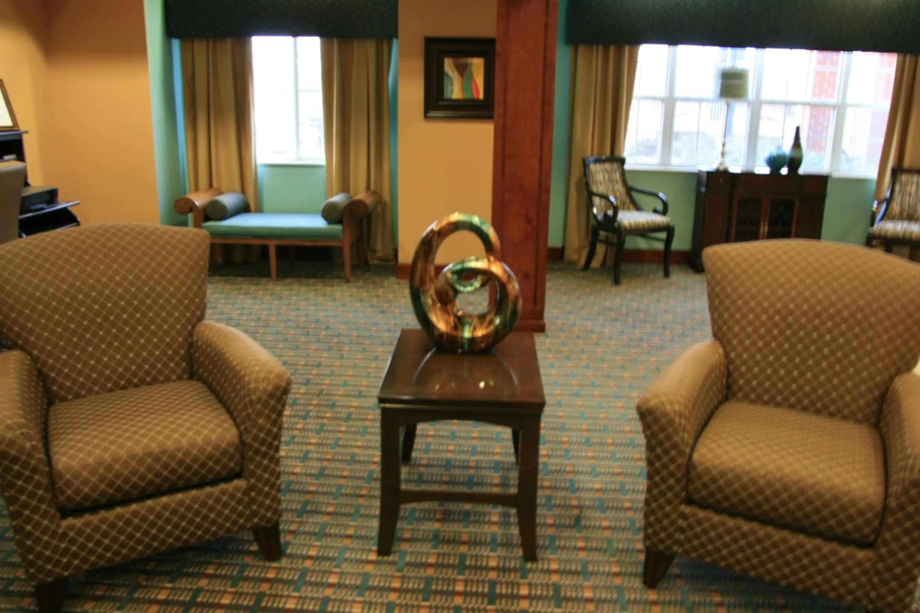 Lobby or reception, Seating Area in Microtel Inn & Suites by Wyndham Starkville