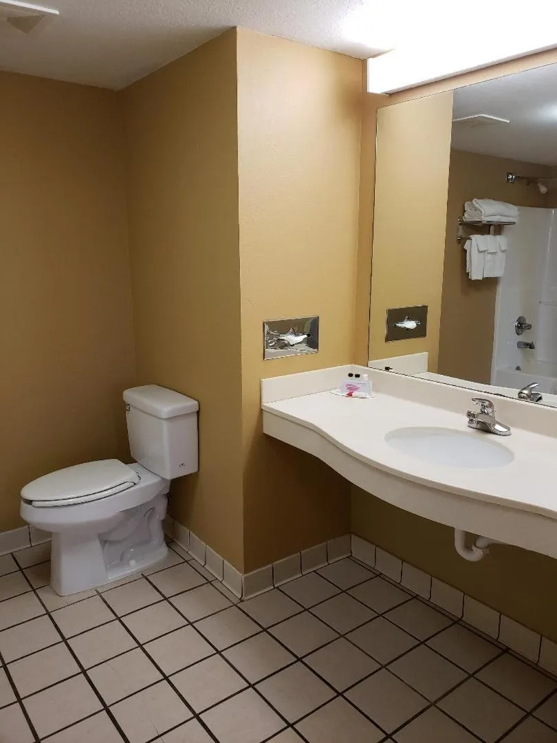 Bathroom in Microtel Inn & Suites by Wyndham Starkville