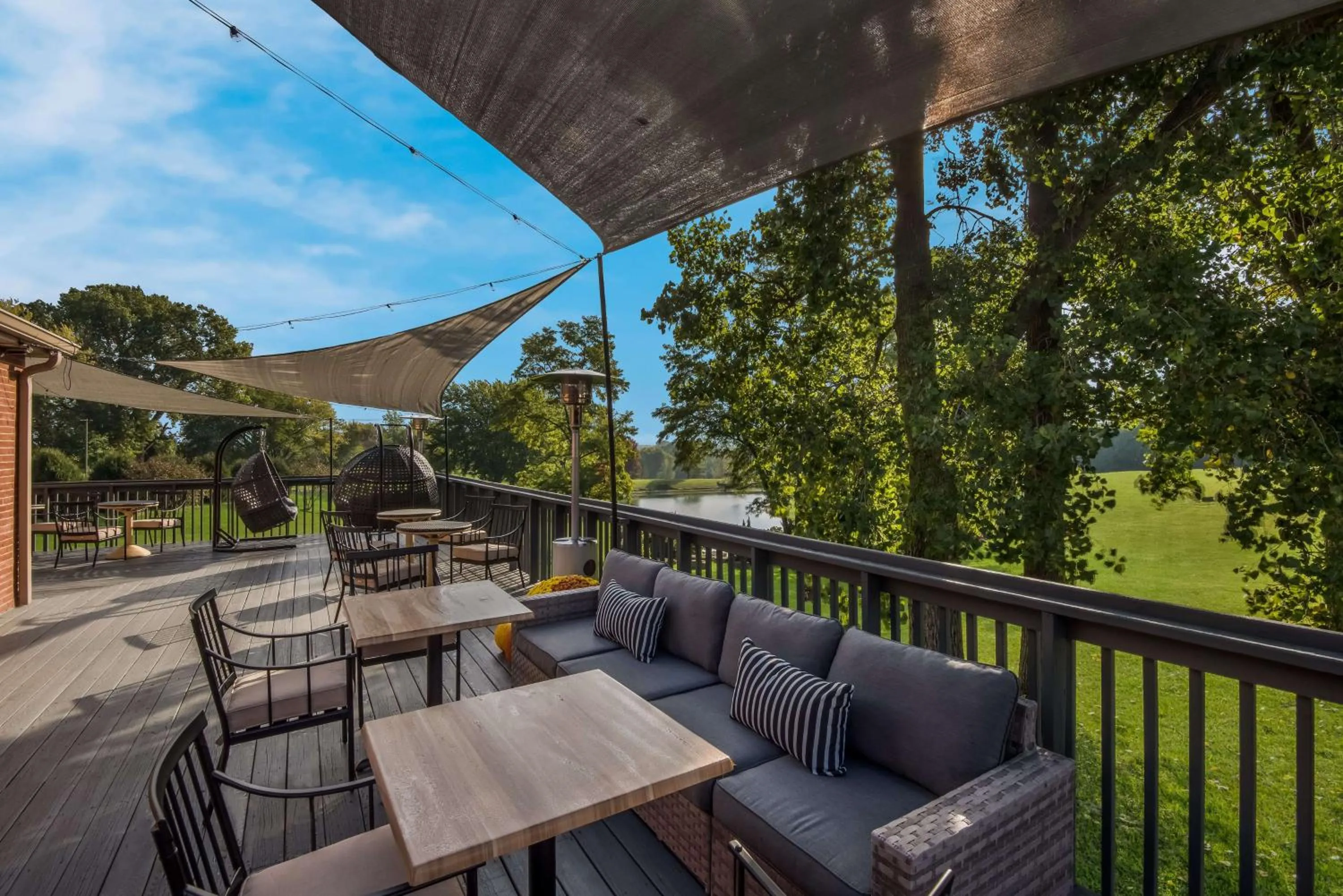 Balcony/Terrace in Wyndham Garden Galena Hotel & Day Spa
