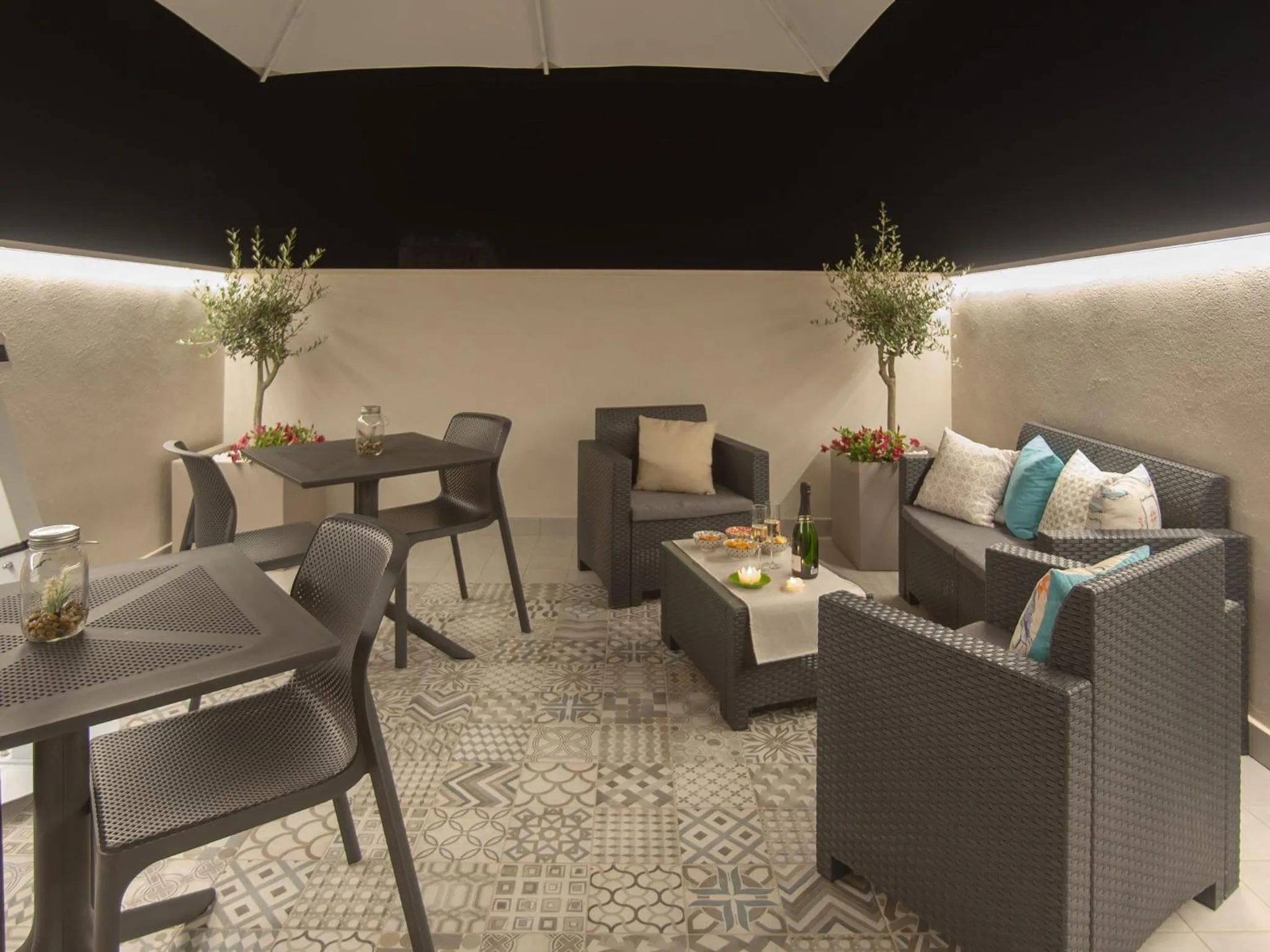 Communal lounge/ TV room in Campanili di Puglia B&B