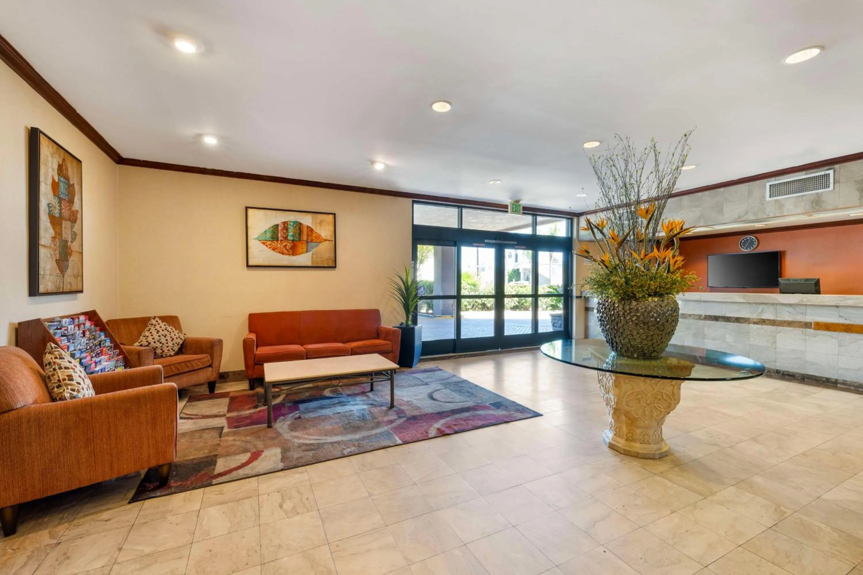 Lobby or reception in Best Western Los Angeles Worldport Hotel