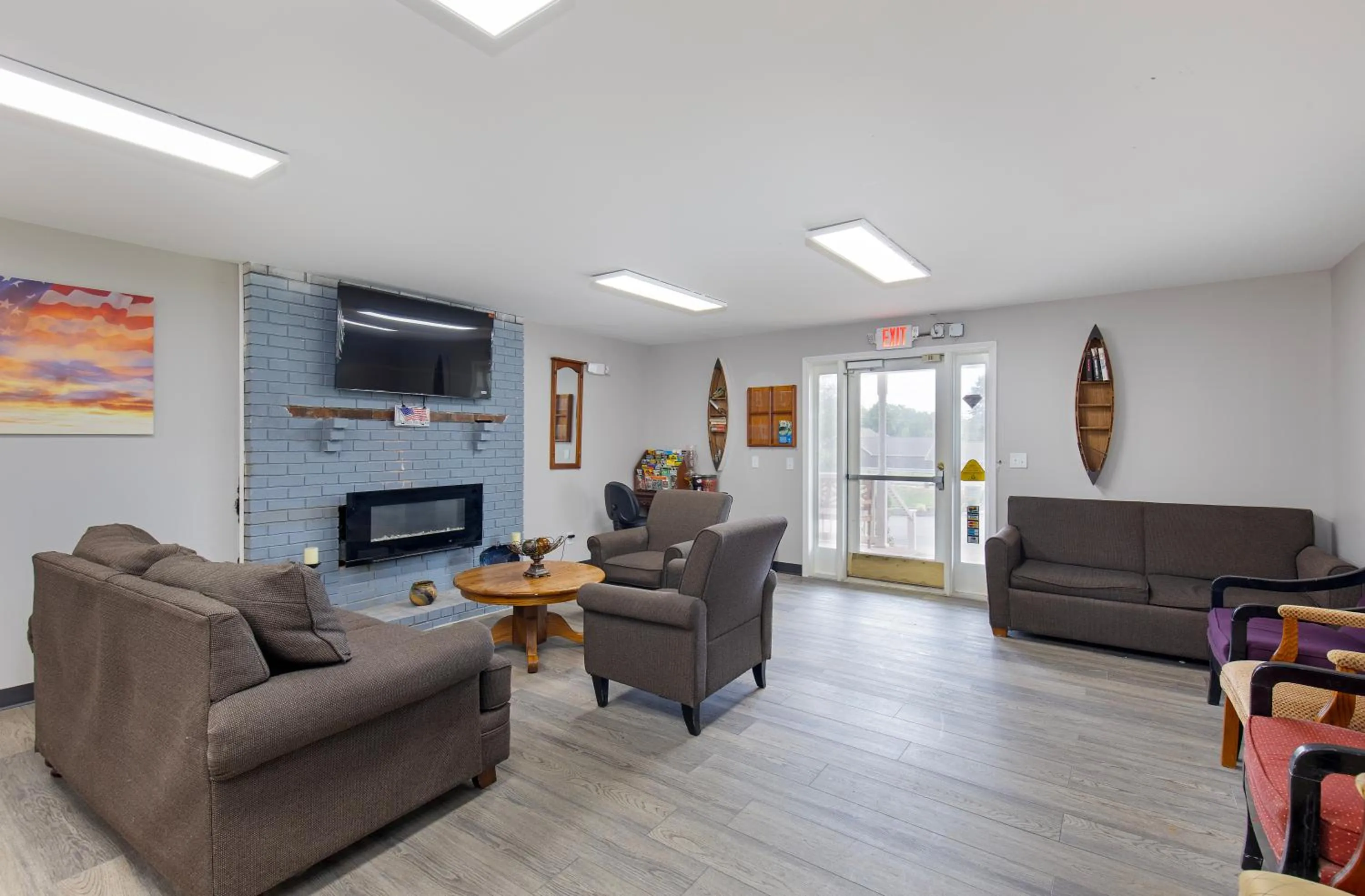 Lobby or reception in Four Seasons Country Inn