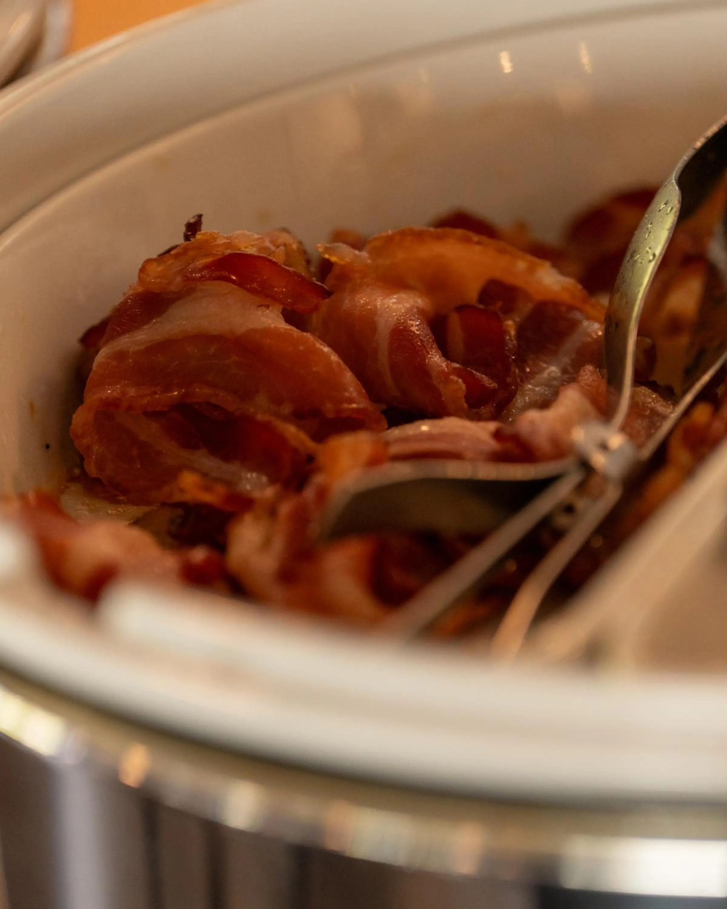 Buffet breakfast in Kyriad Lyon Sud Sainte Foy