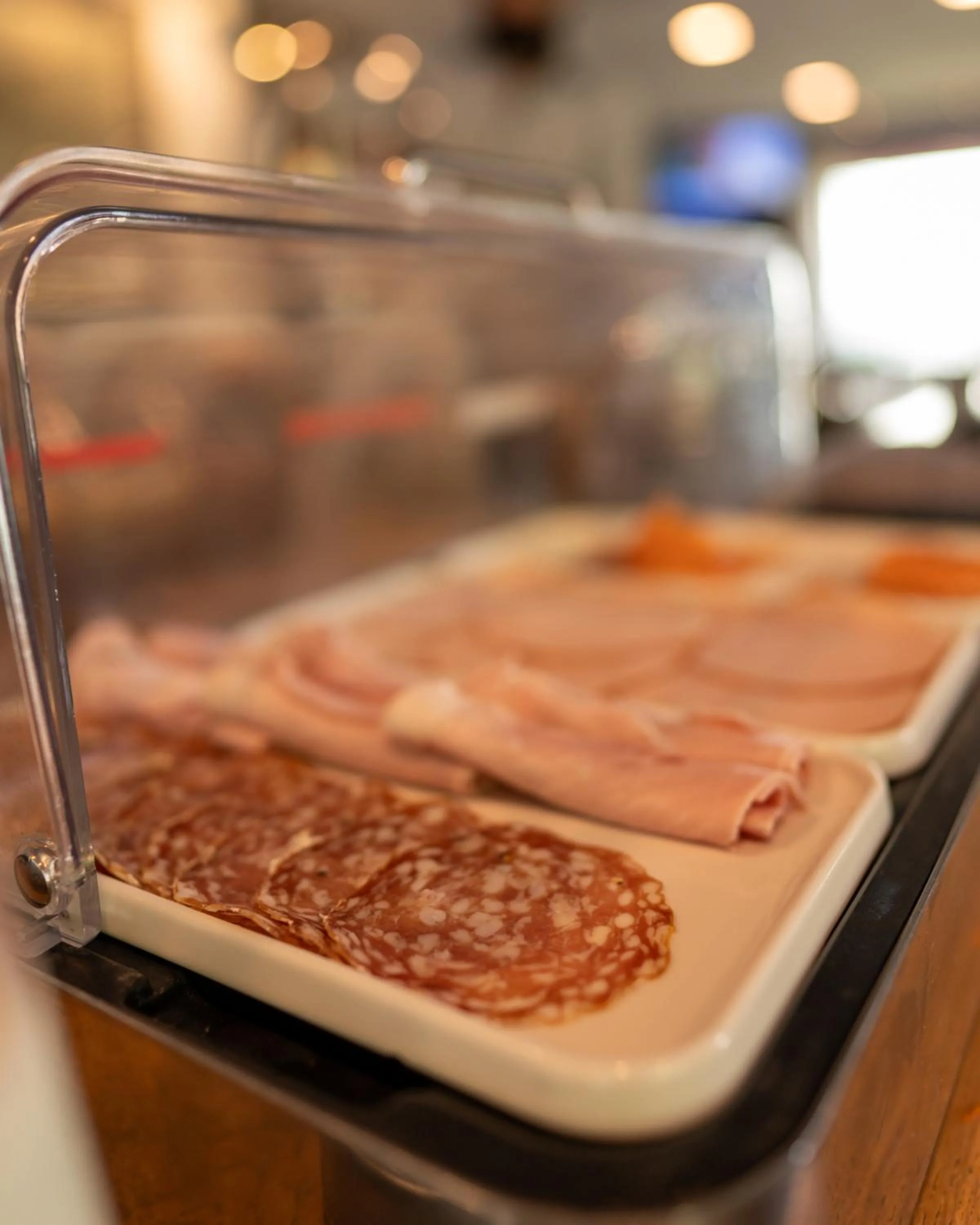 Buffet breakfast in Kyriad Lyon Sud Sainte Foy