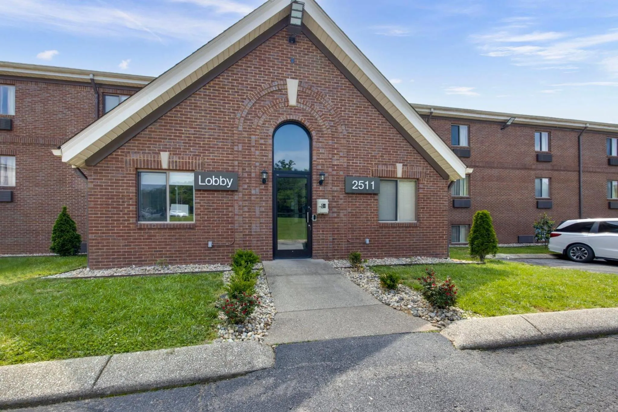 Property building in HomeStay Suites