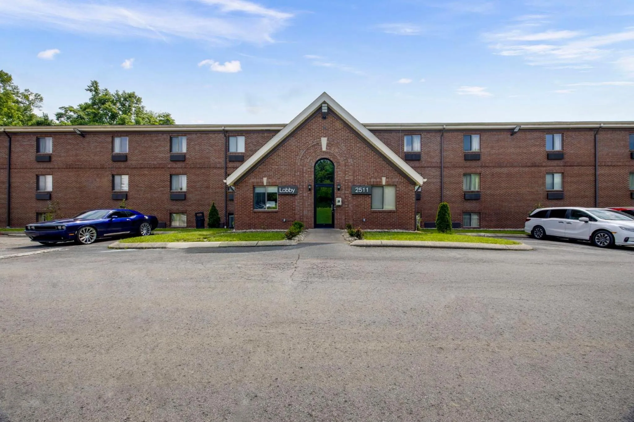 Property building in HomeStay Suites