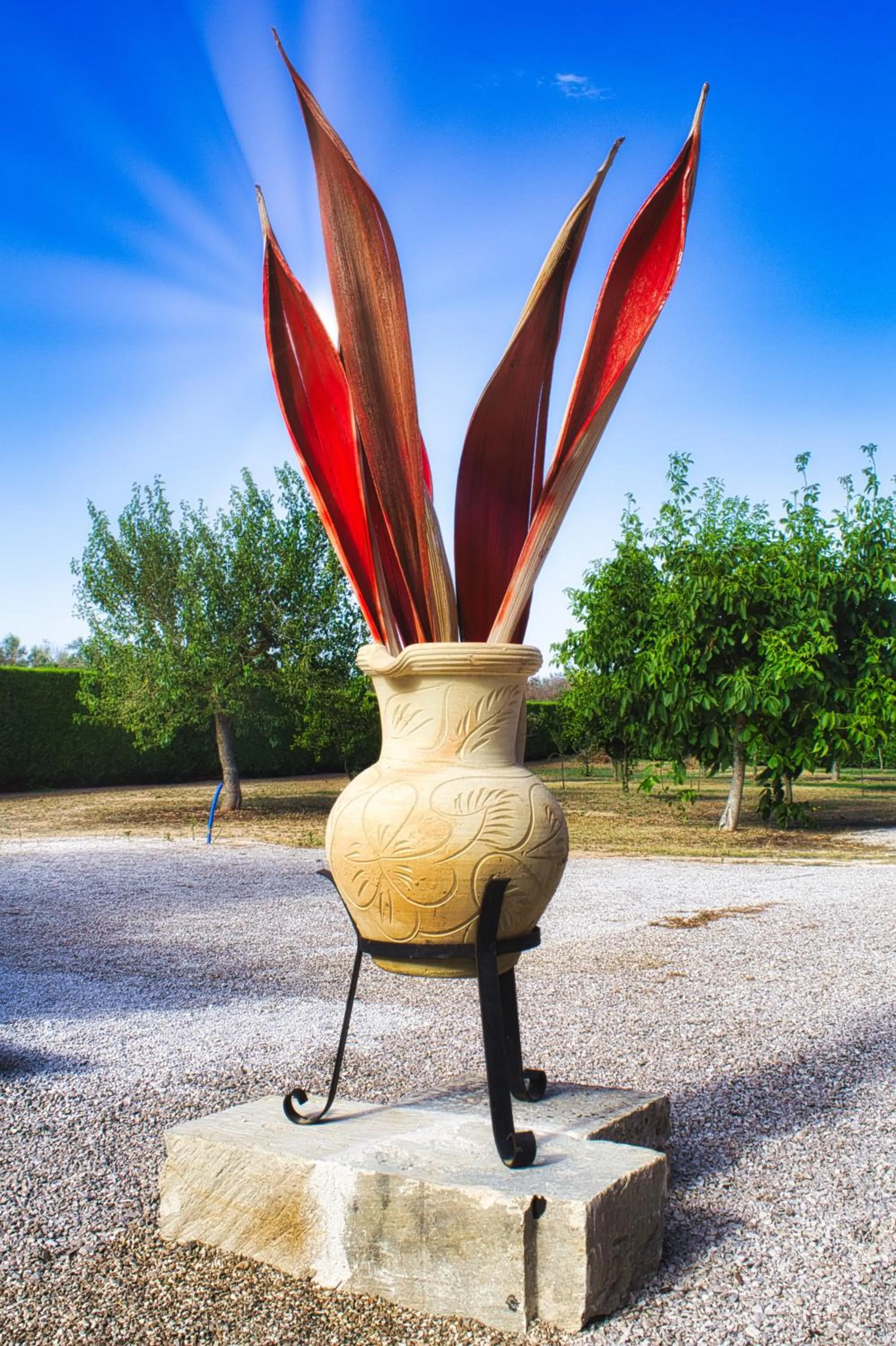 Garden in Agriturismo Karrares