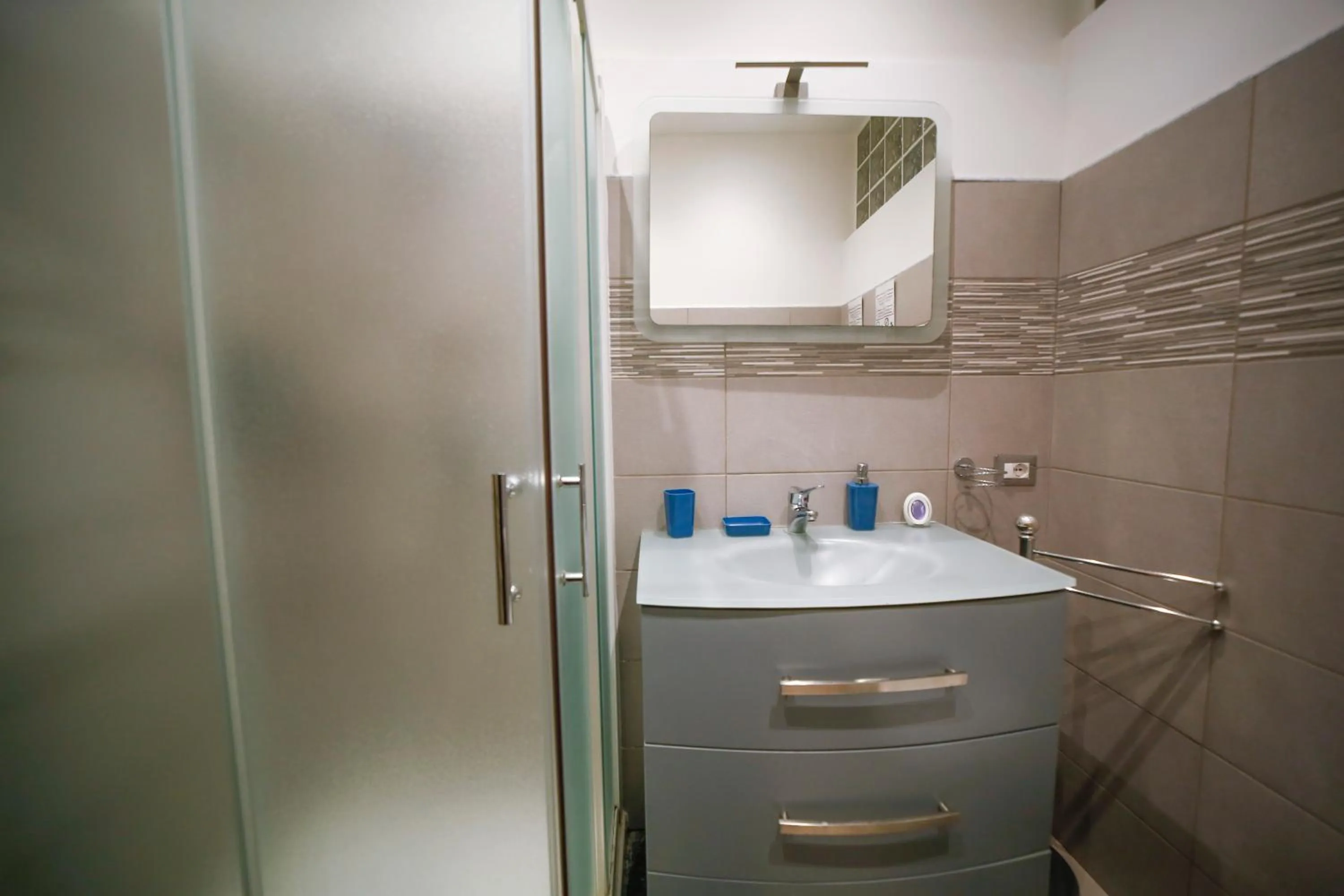 Shower in La casa di Marcello