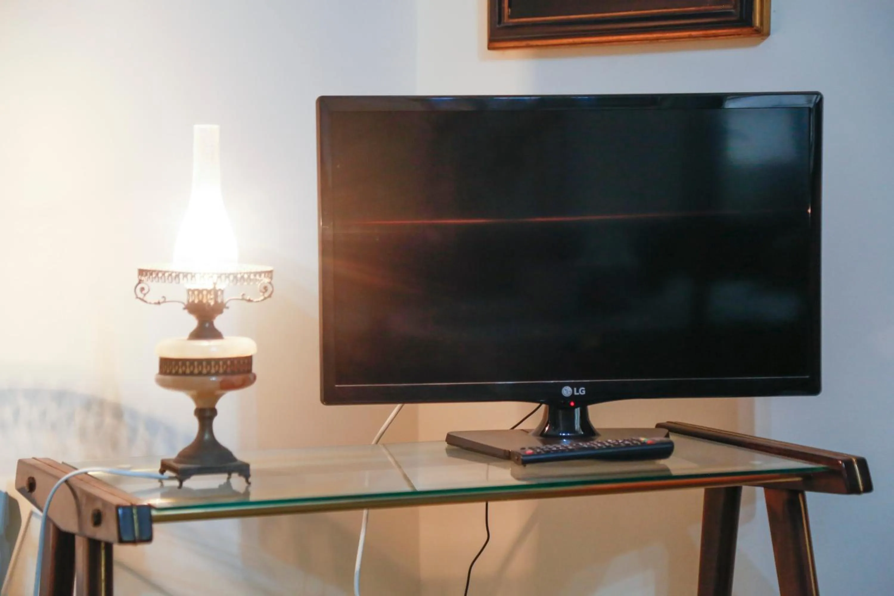 Communal lounge/ TV room in La casa di Marcello