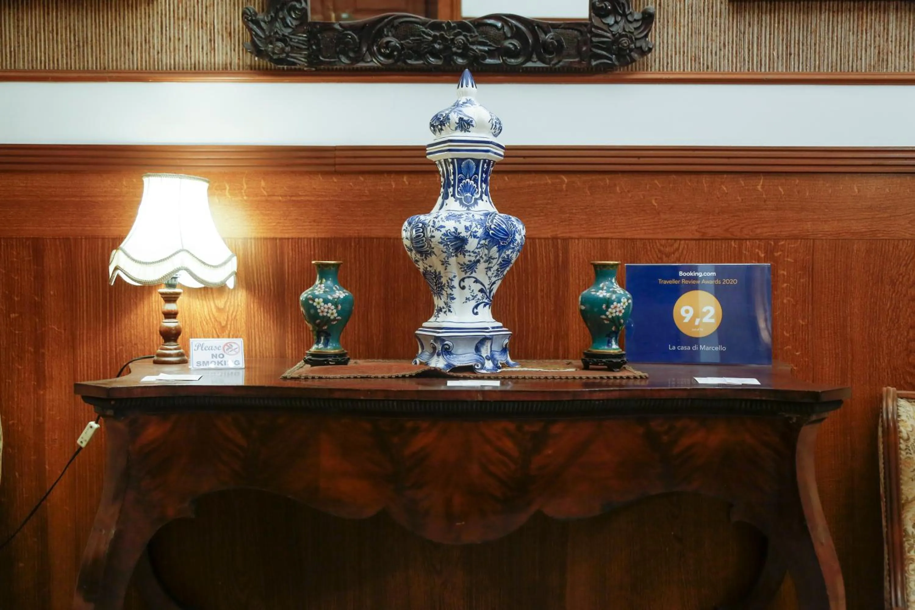 Decorative detail in La casa di Marcello