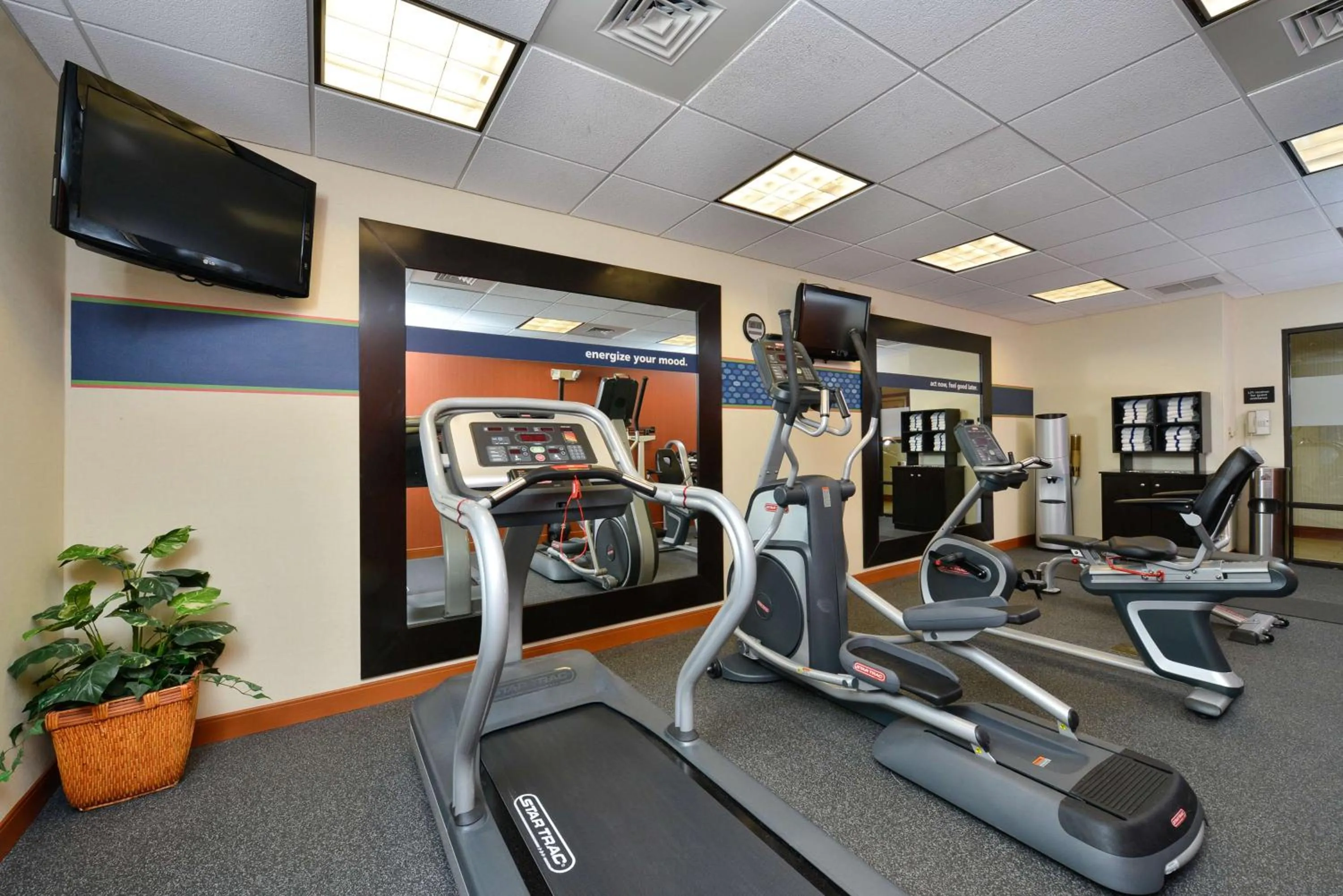 Fitness centre/facilities in Hampton Inn Farmville