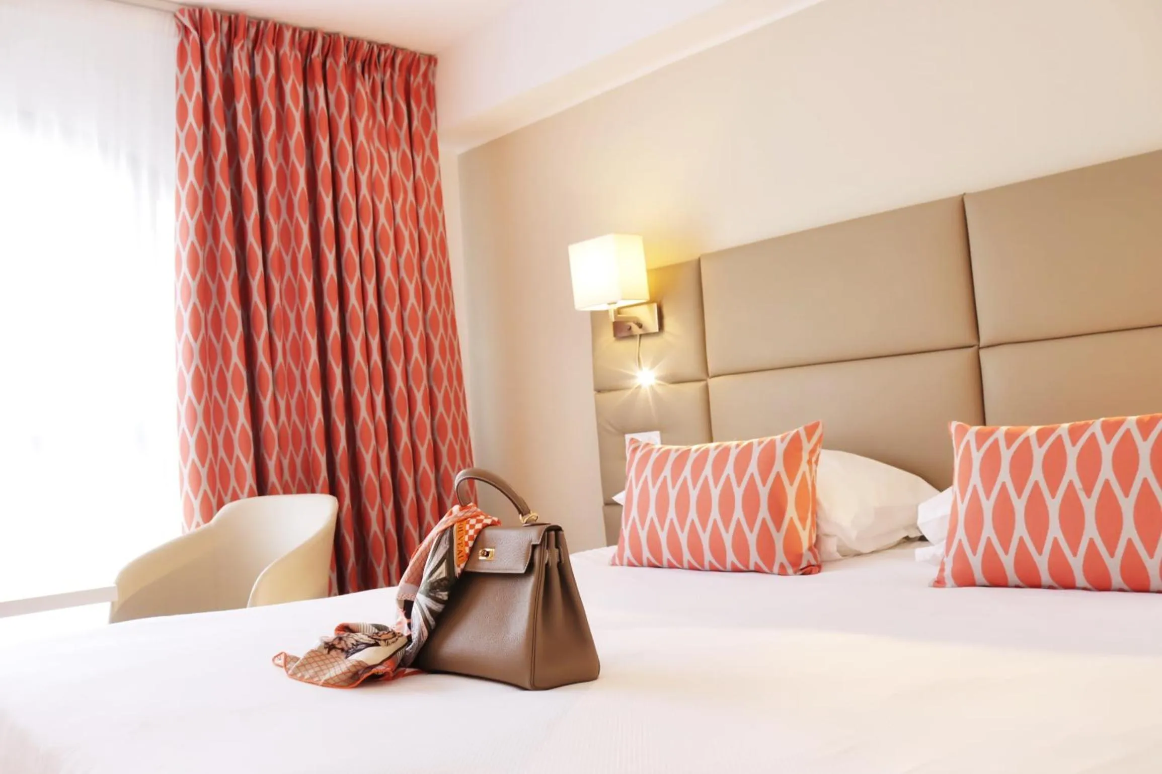 Bedroom, Bed in Hotel Nice Riviera