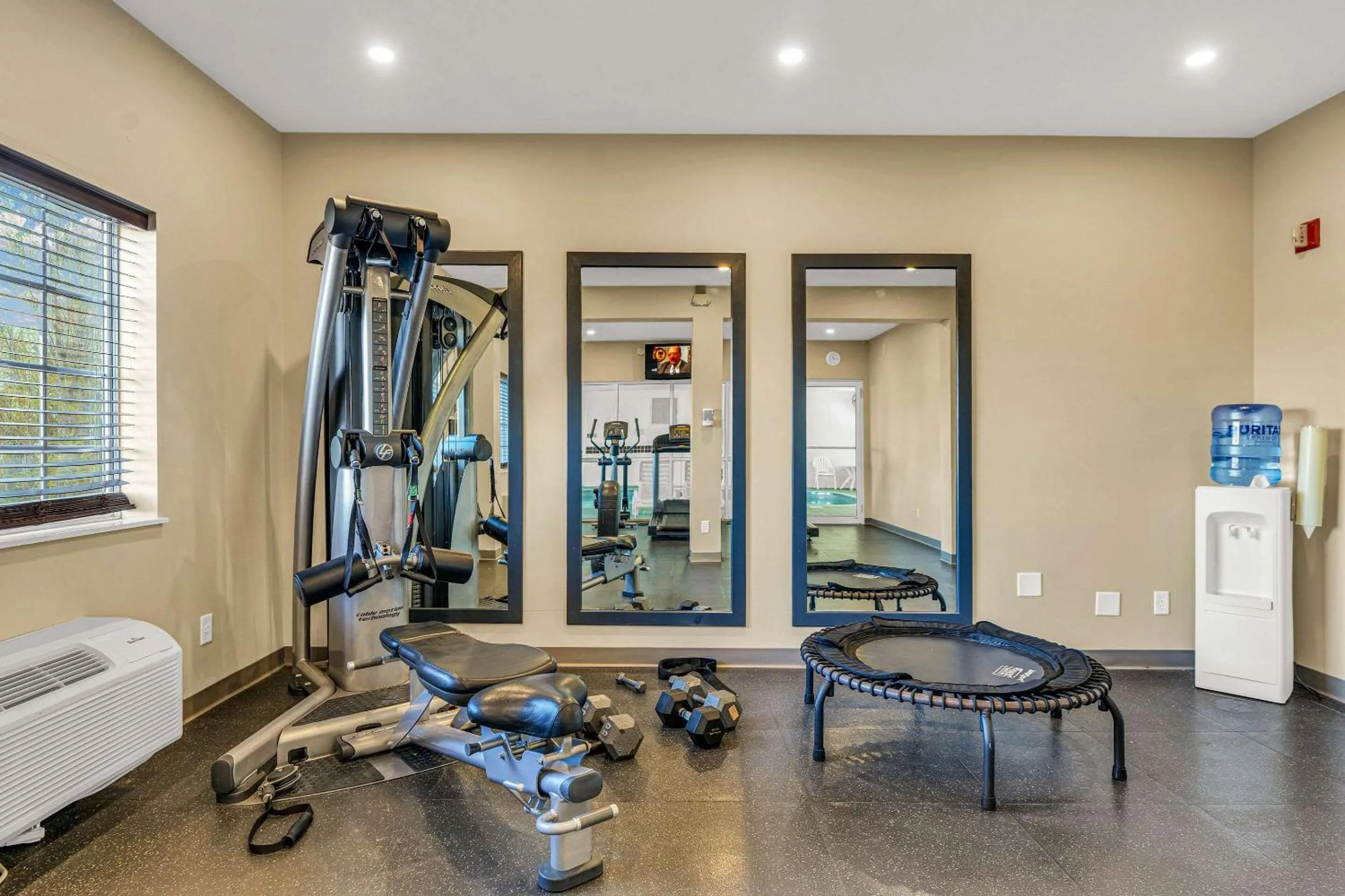 Fitness centre/facilities in Country Inn & Suites by Radisson, Decatur, IL