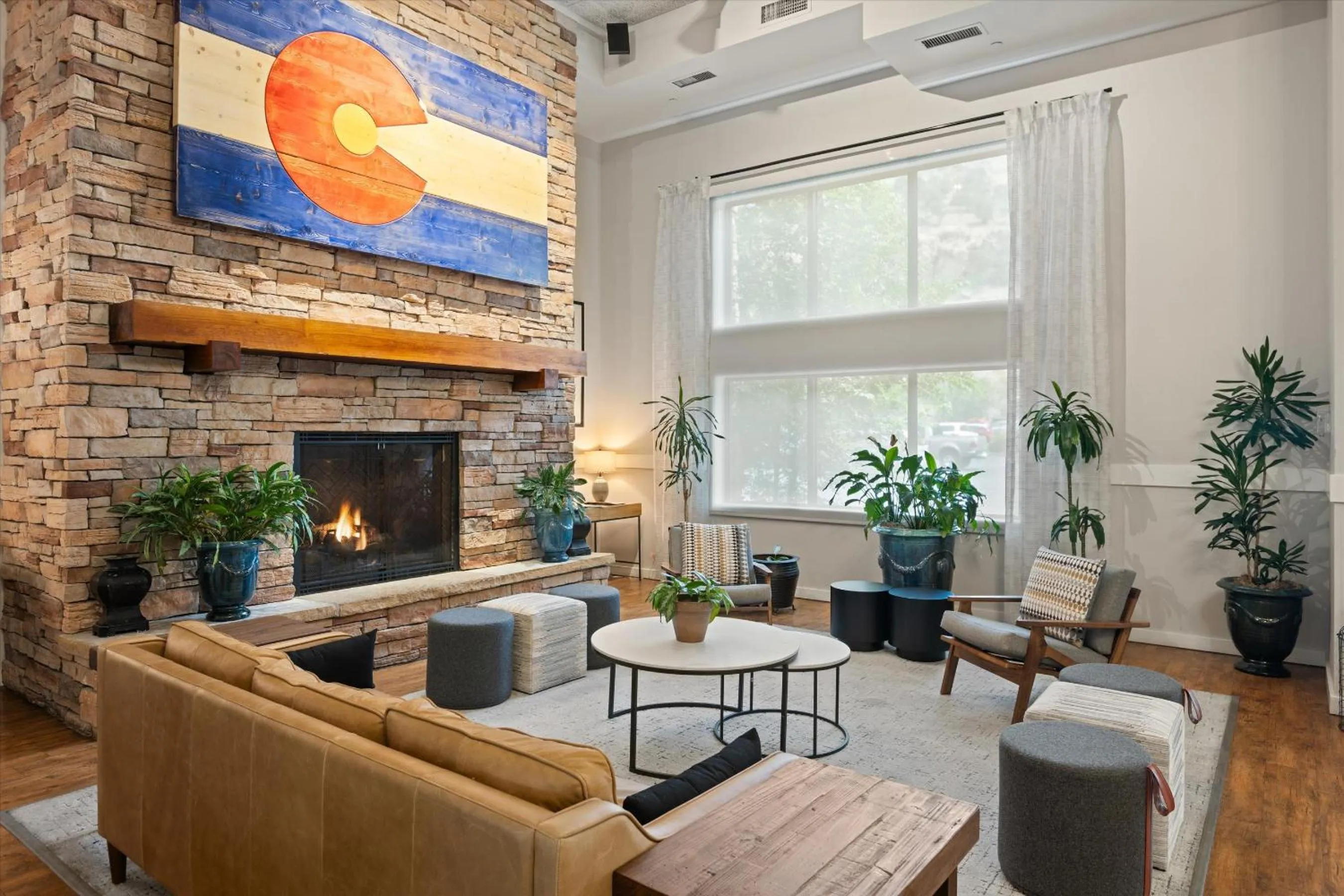 Lobby or reception in Hotel Glenwood Springs