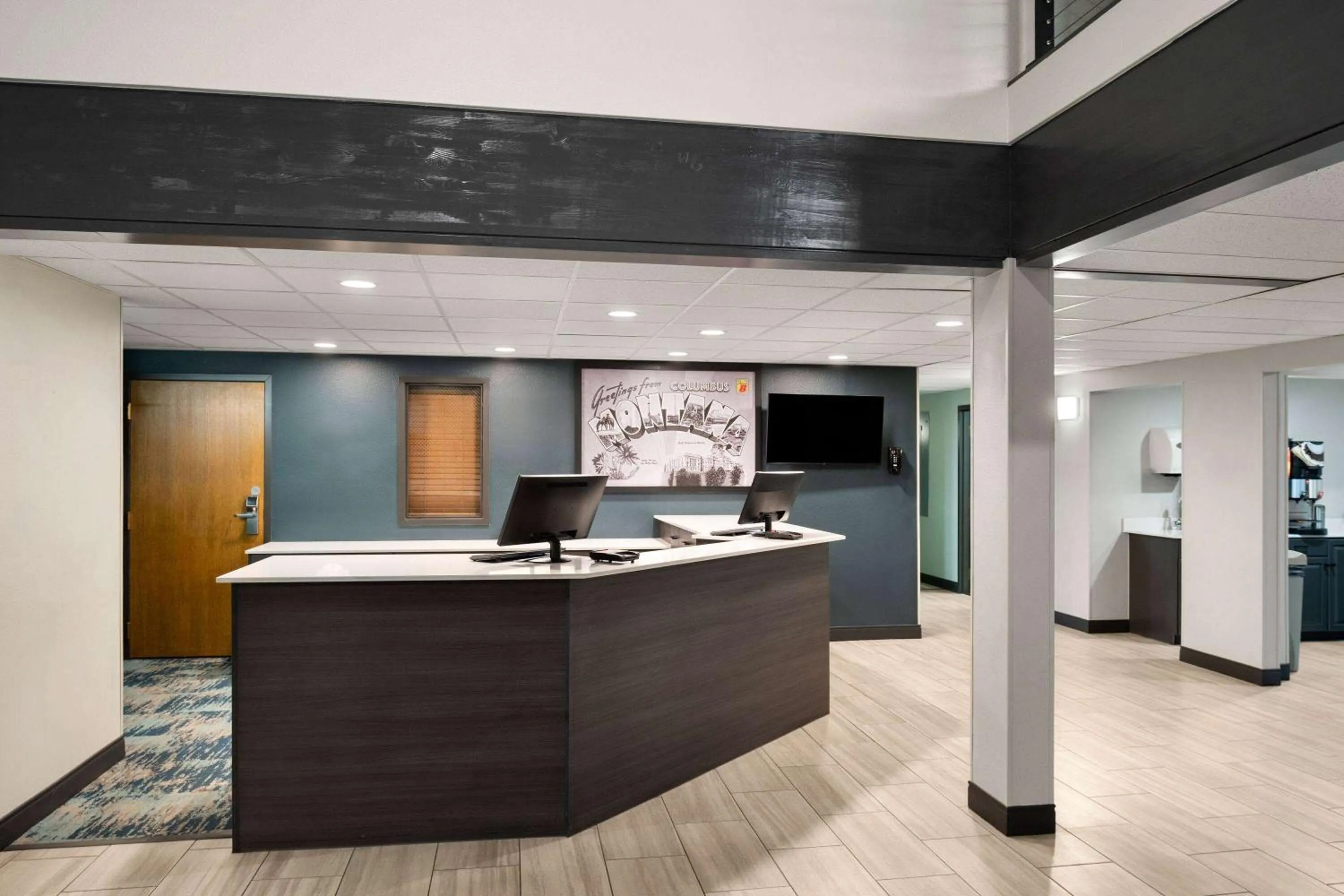 Lobby or reception in Super 8 by Wyndham Columbus