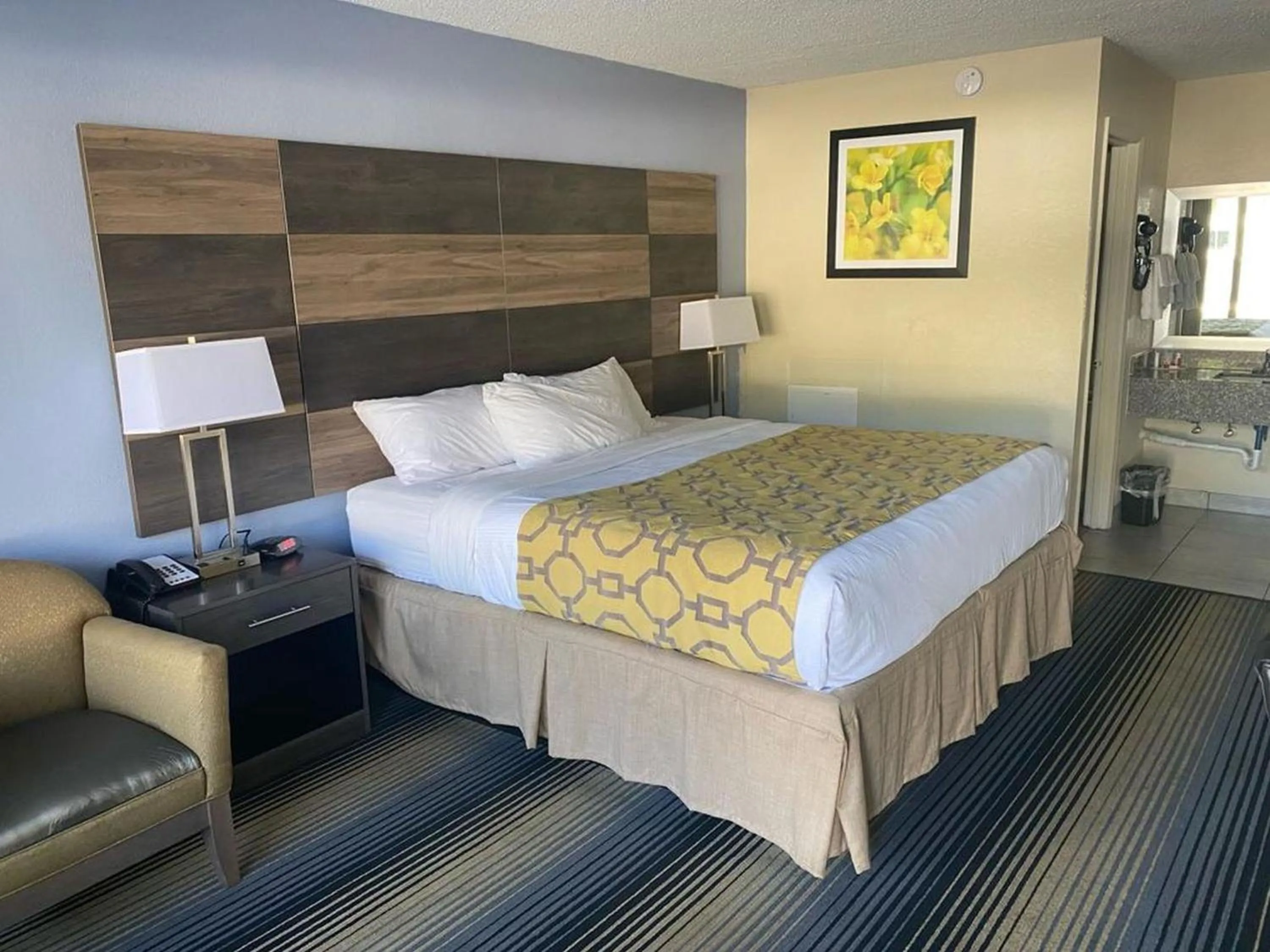 Bedroom, Bed in Baymont by Wyndham Cheraw